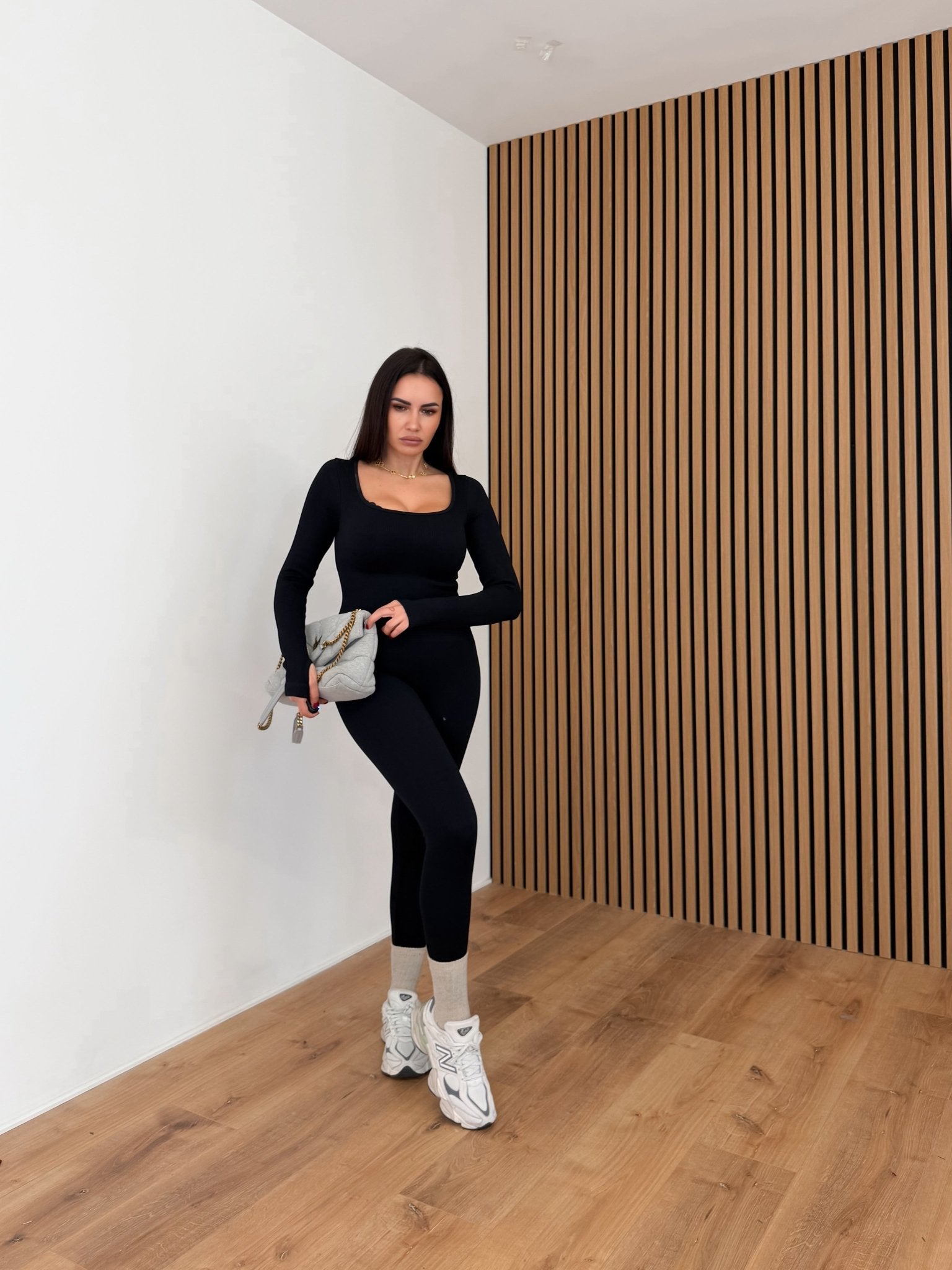 Tuta Intera Contenitiva - Nera - SAINTH