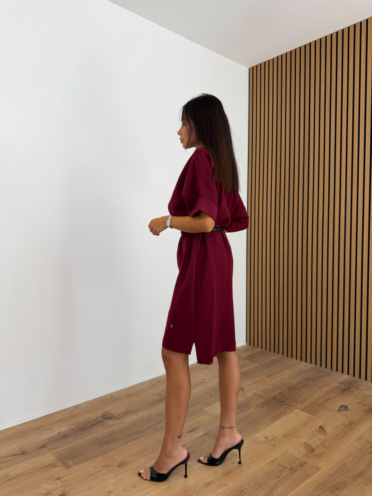 Abito Pull Naya - Bordeaux