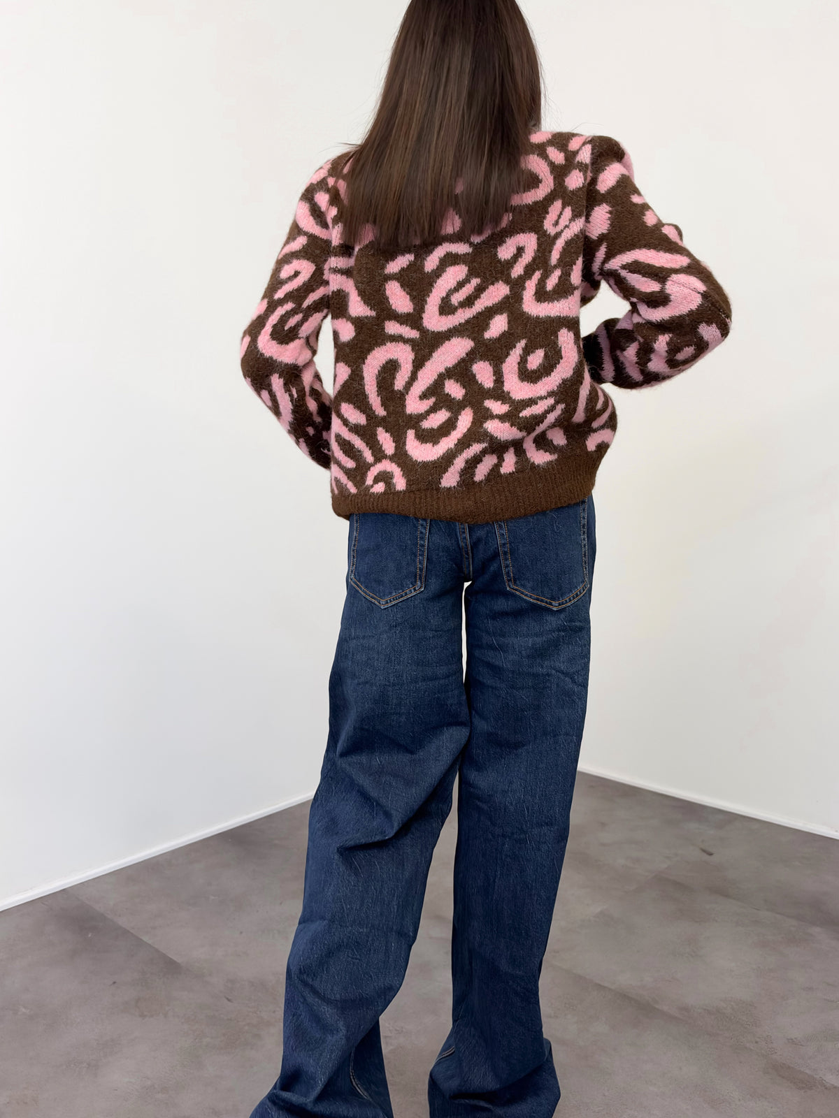 Cardigan Kitten - Marrone Rosa
