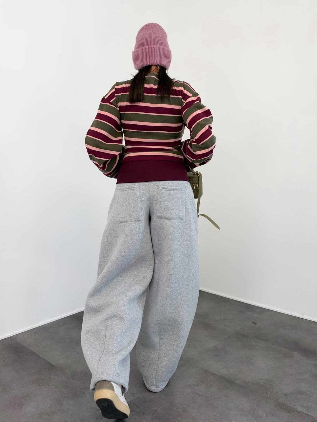Maglia Illusion - Bordeaux Army Green - SAINTH