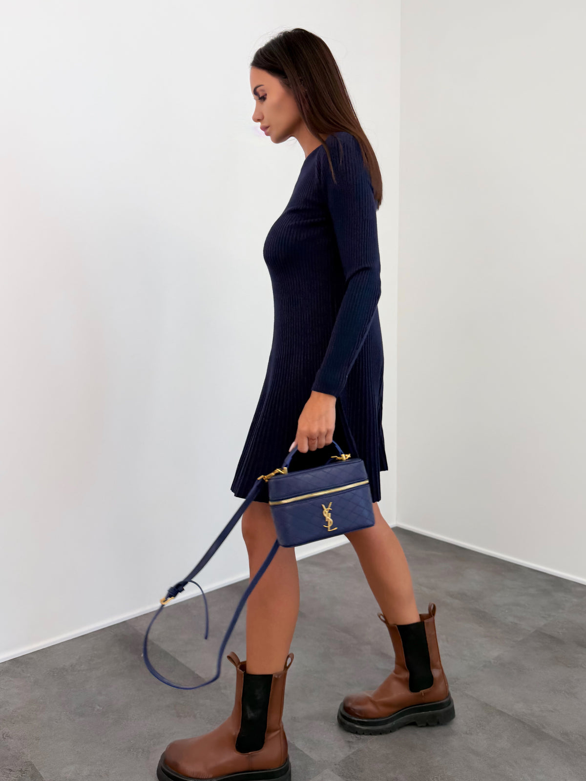 Pull Abito Bell - Blu