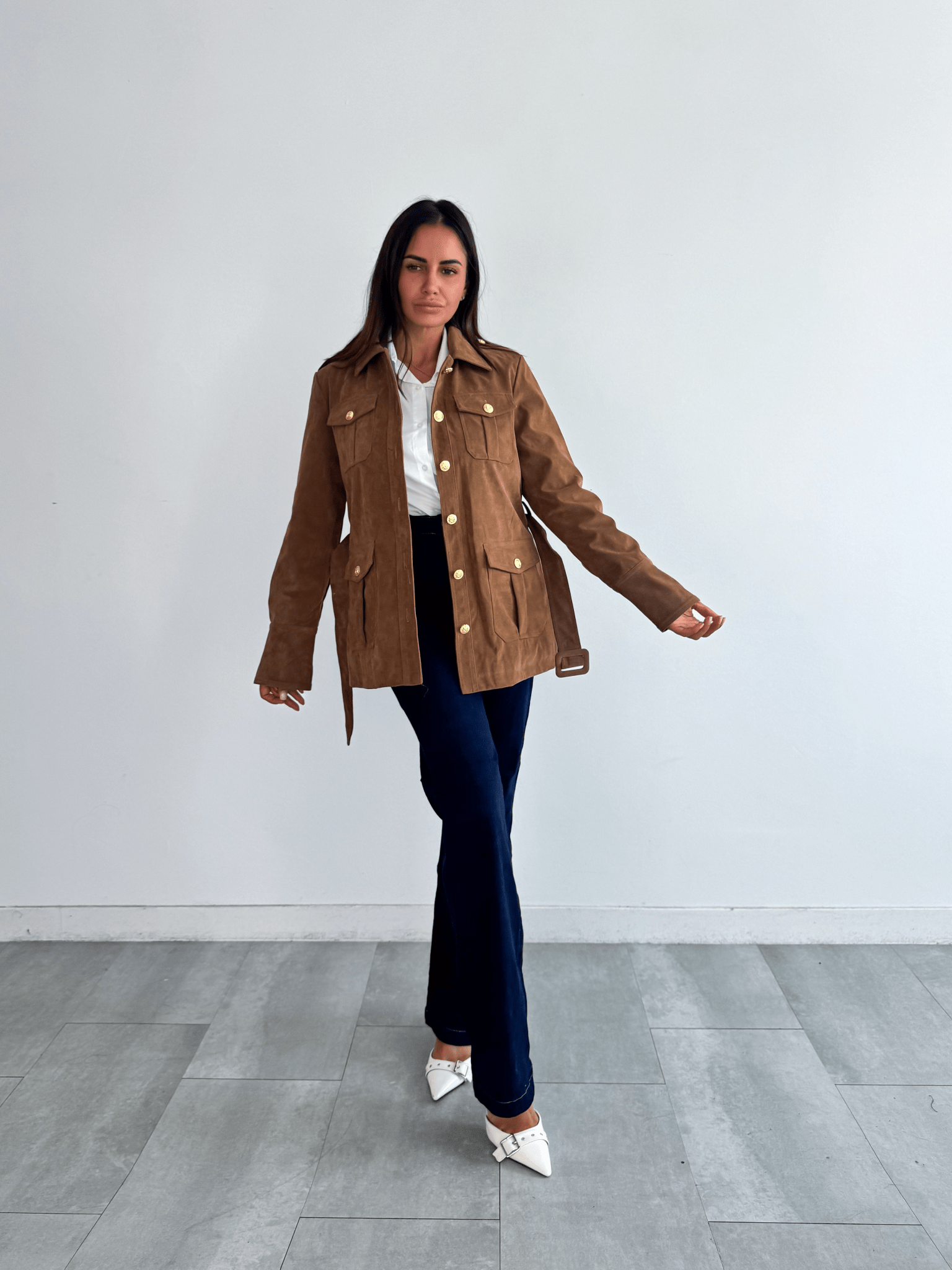 Giacca Flair - Biscotto - SAINTH