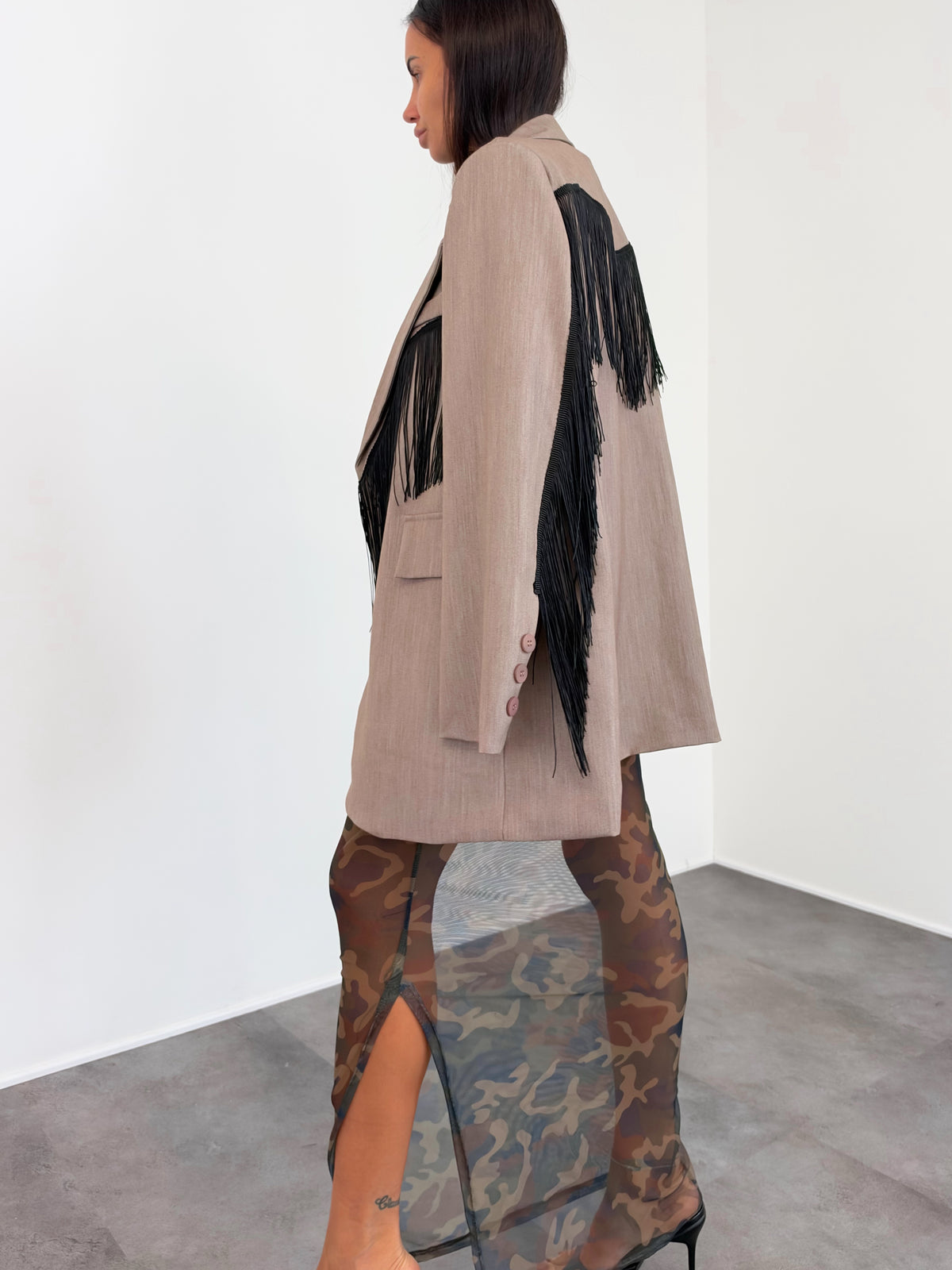 Blazer Filo D'angelo - Beige
