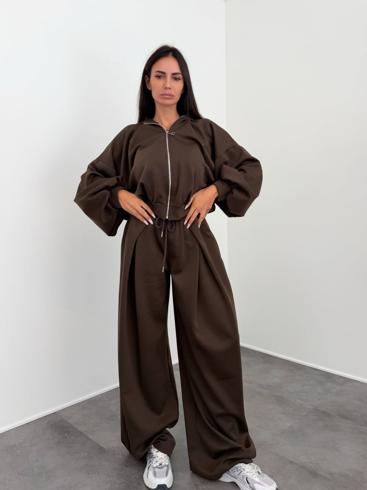 Coordinato Cozy - Marrone - SAINTH
