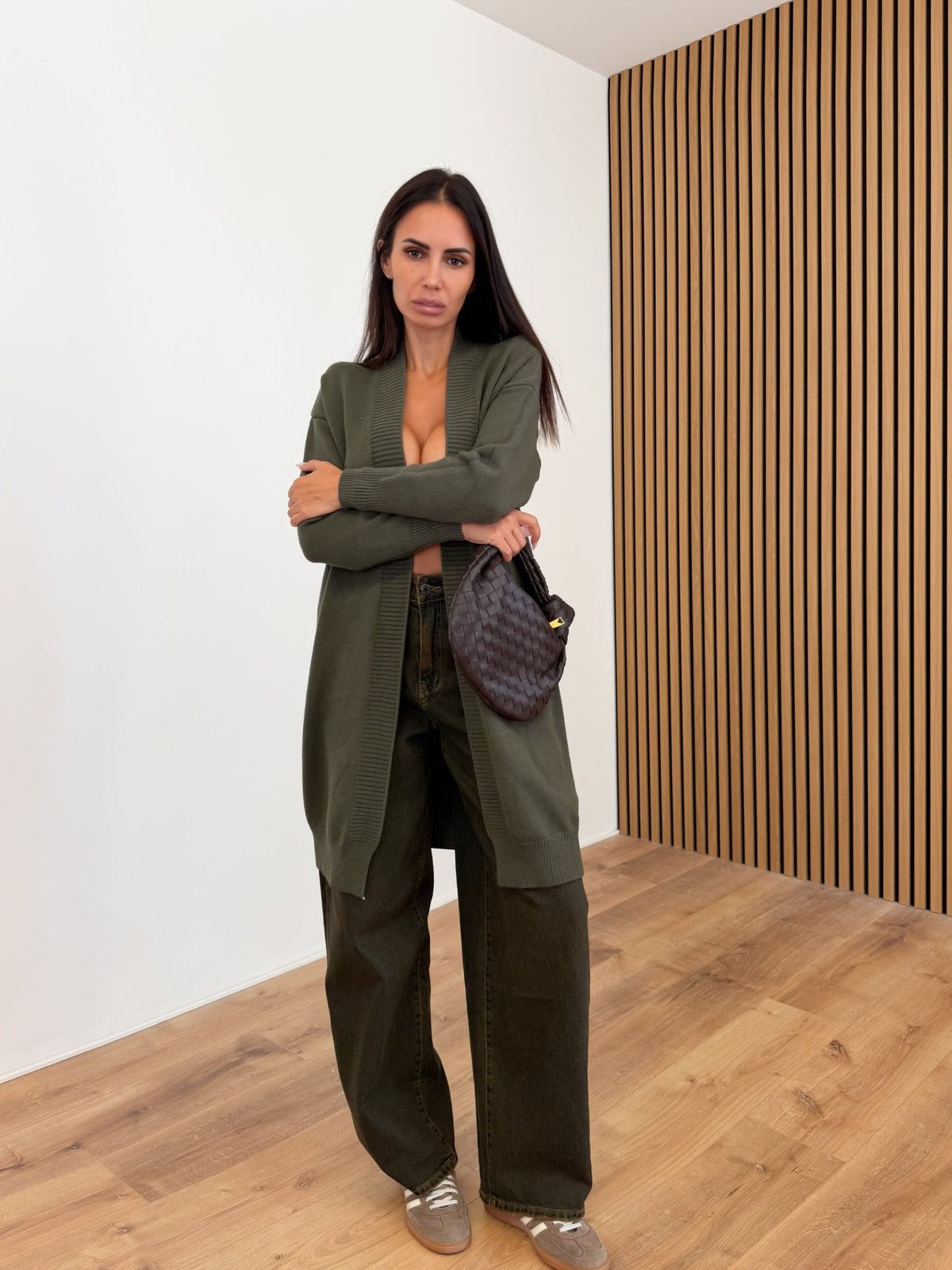Cardigan Utility - Army Green - SAINTH