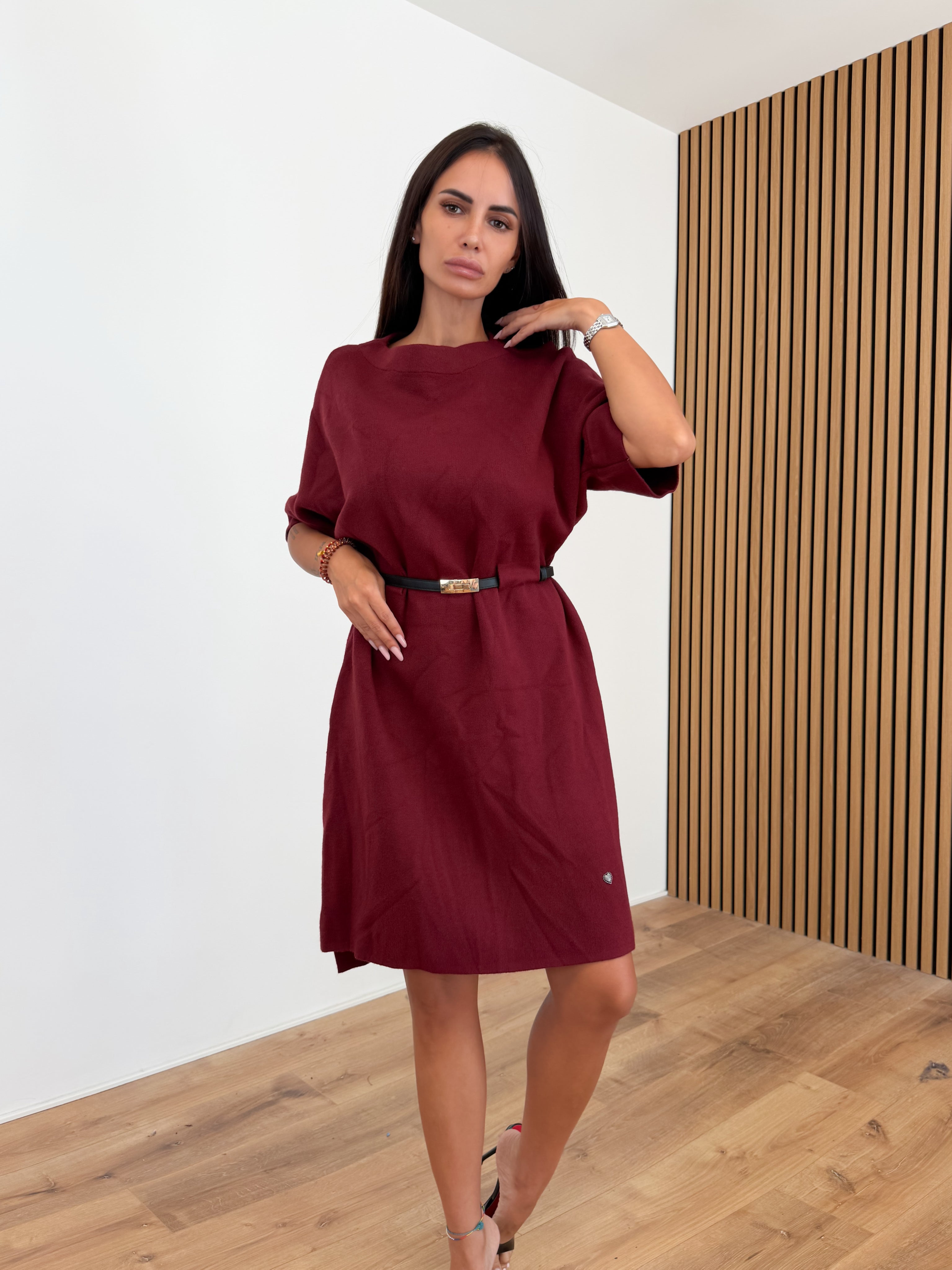 Abito Pull Naya - Bordeaux