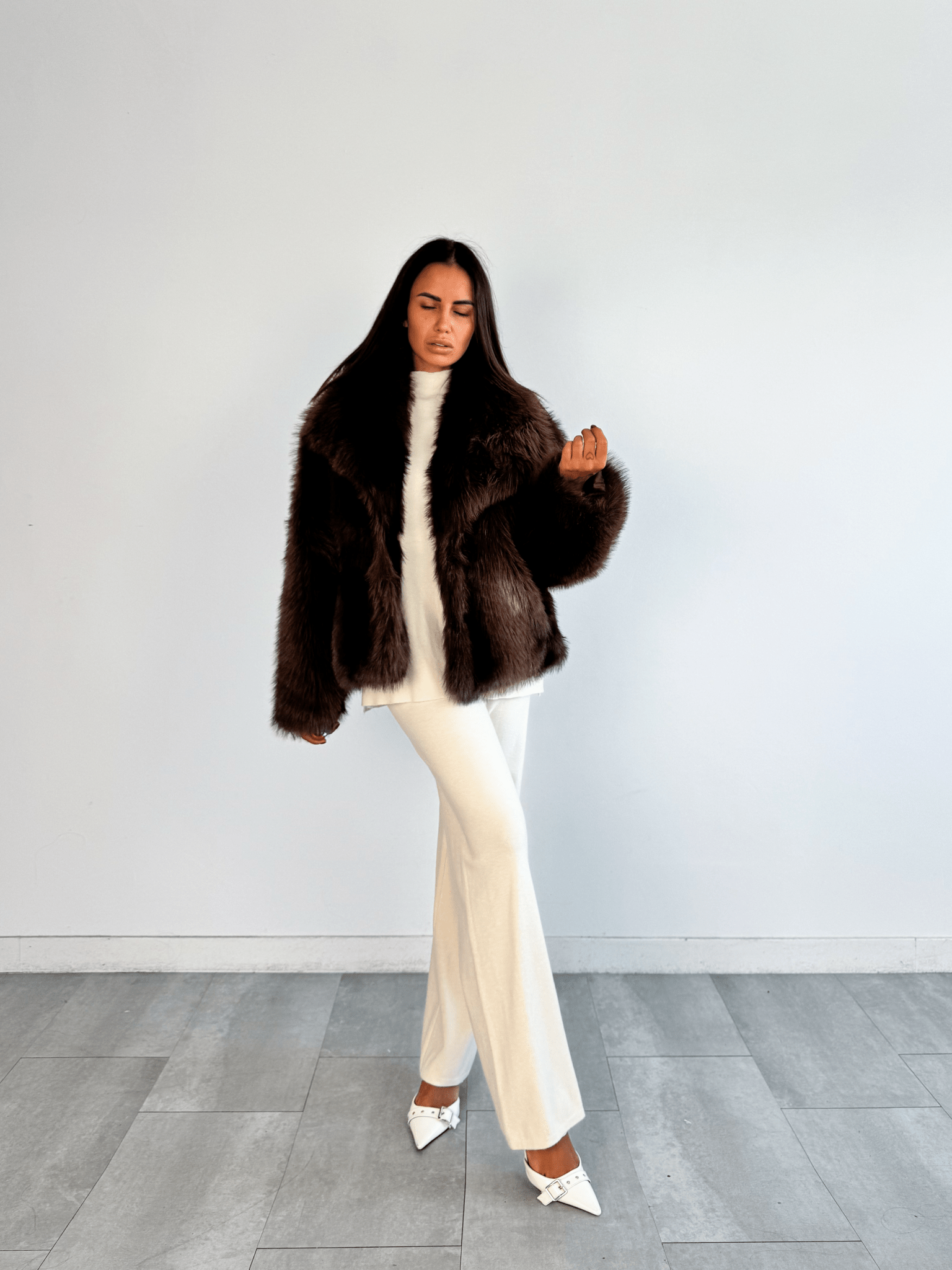 Pelliccia Grizzly - Marrone - SAINTH