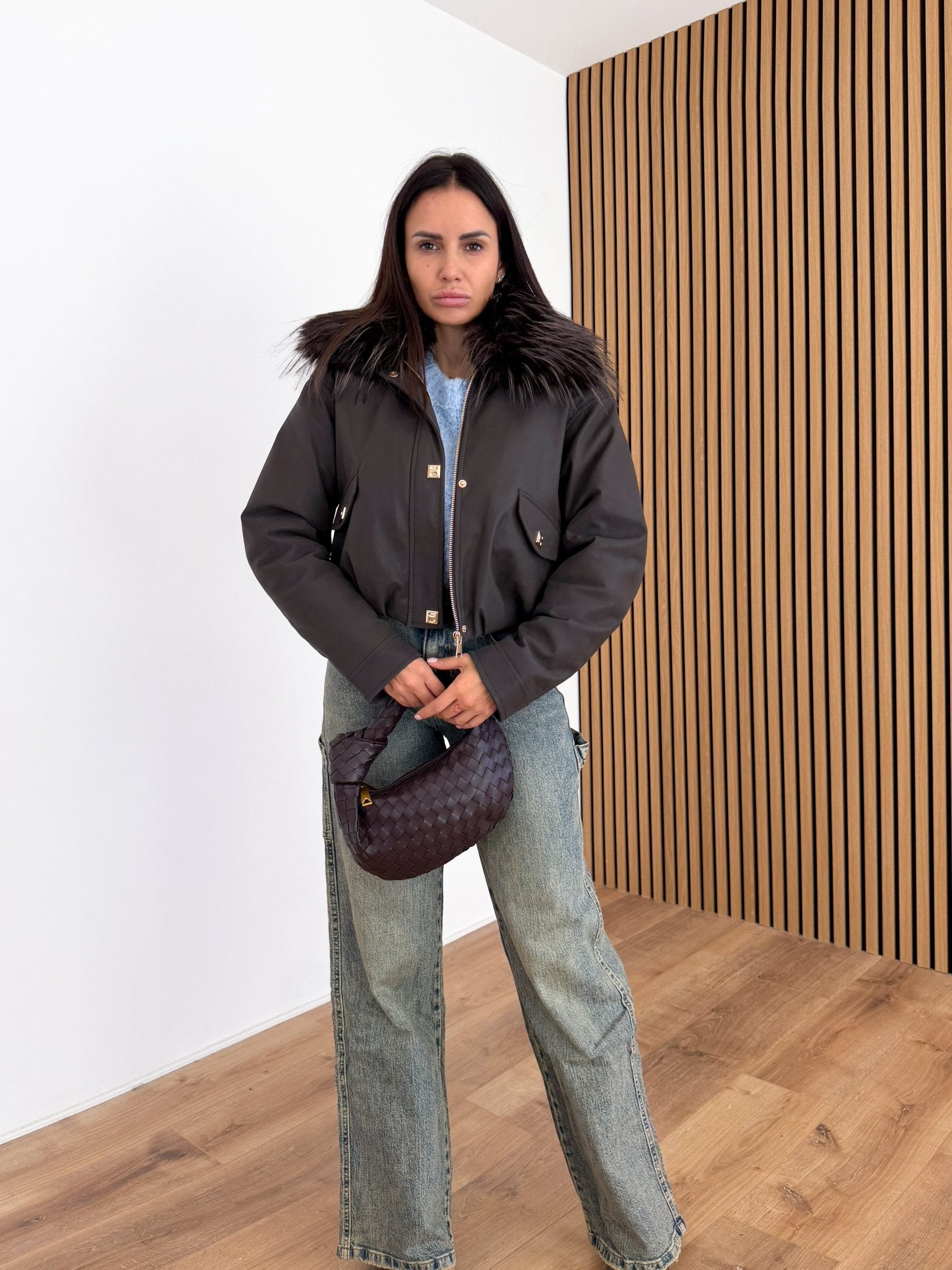 Chiodo Secret - Marrone - SAINTH