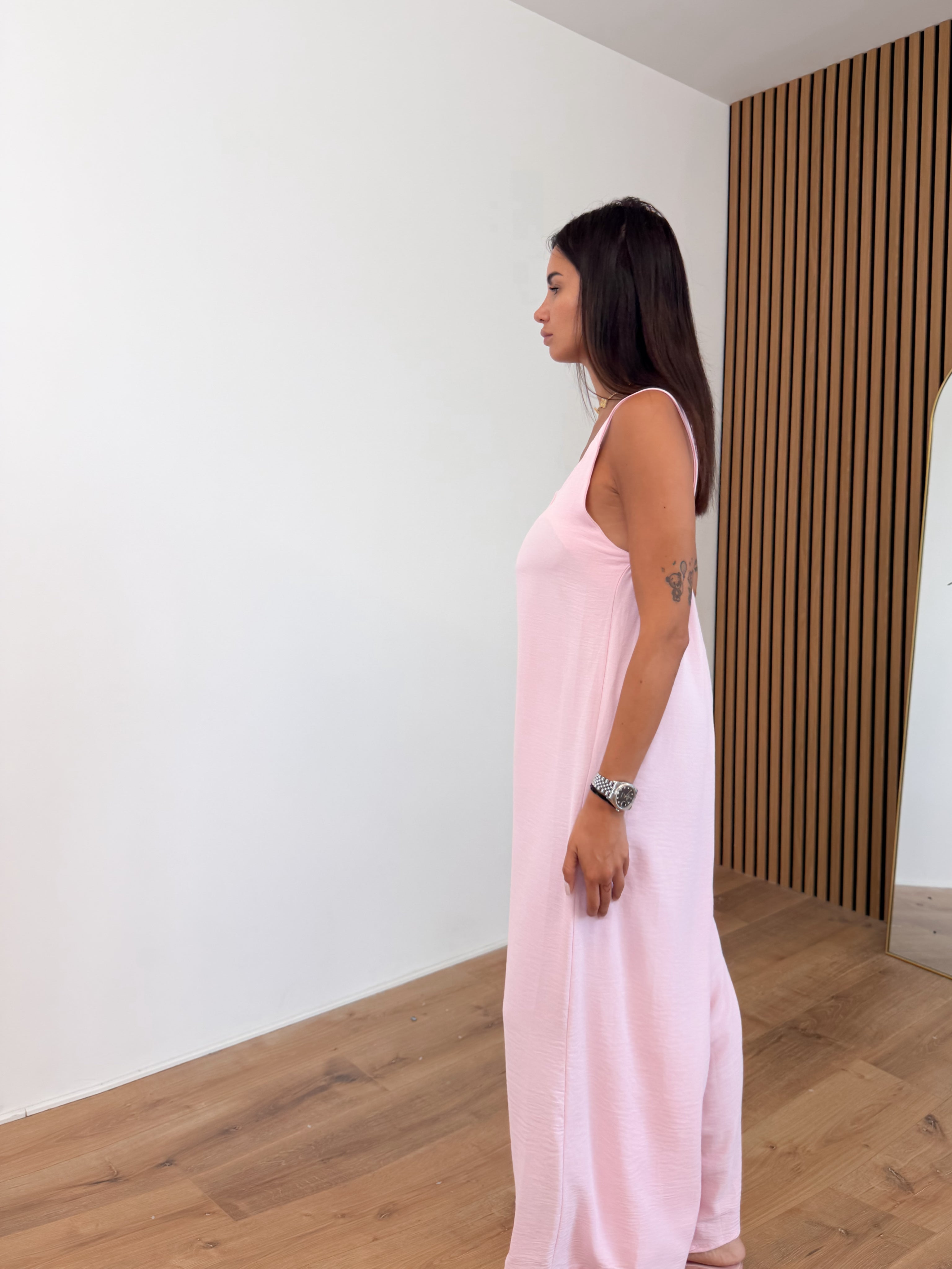 Tuta Intera Jey - Baby Pink