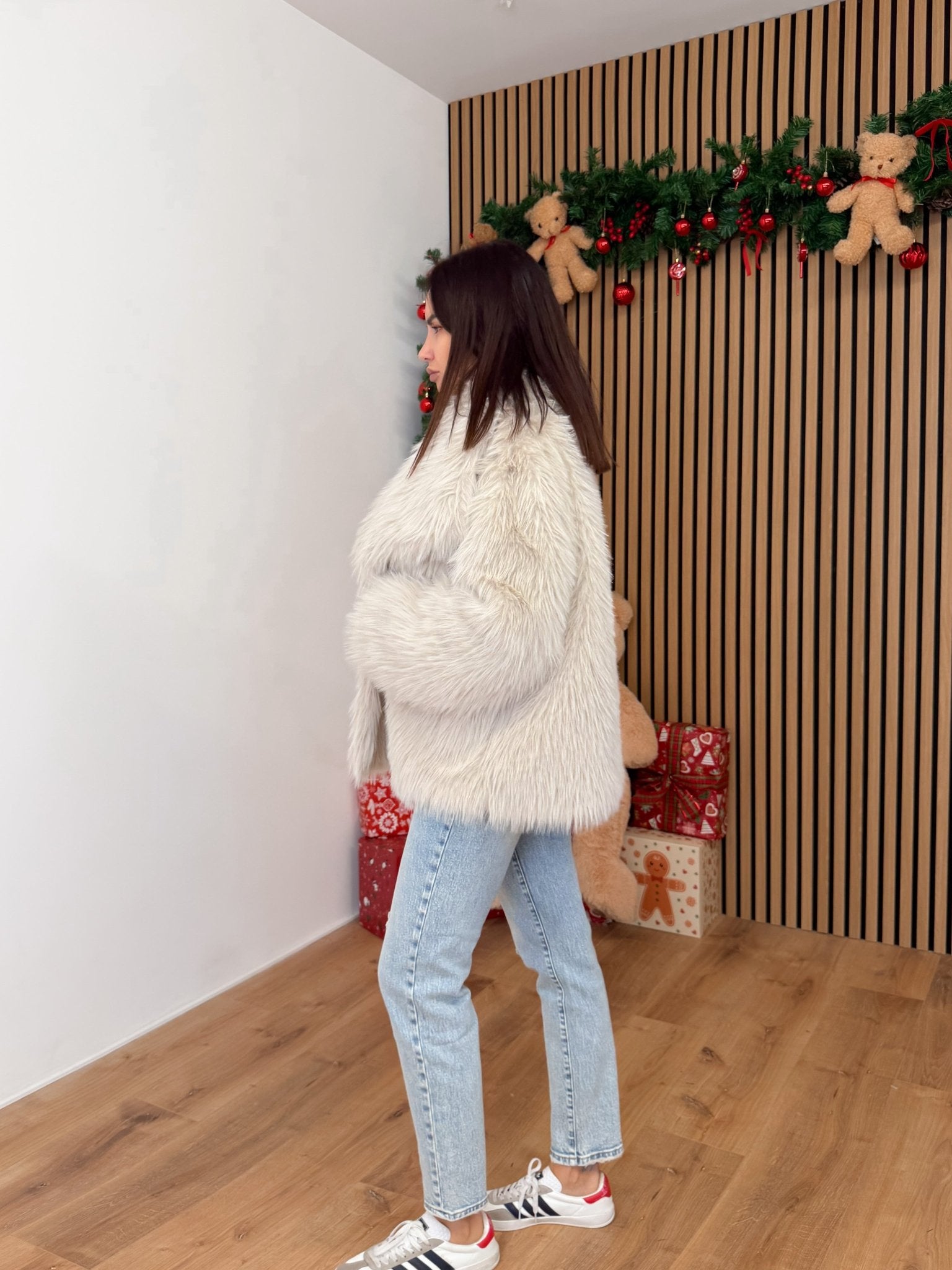 Pelliccia Asya - Beige - SAINTH