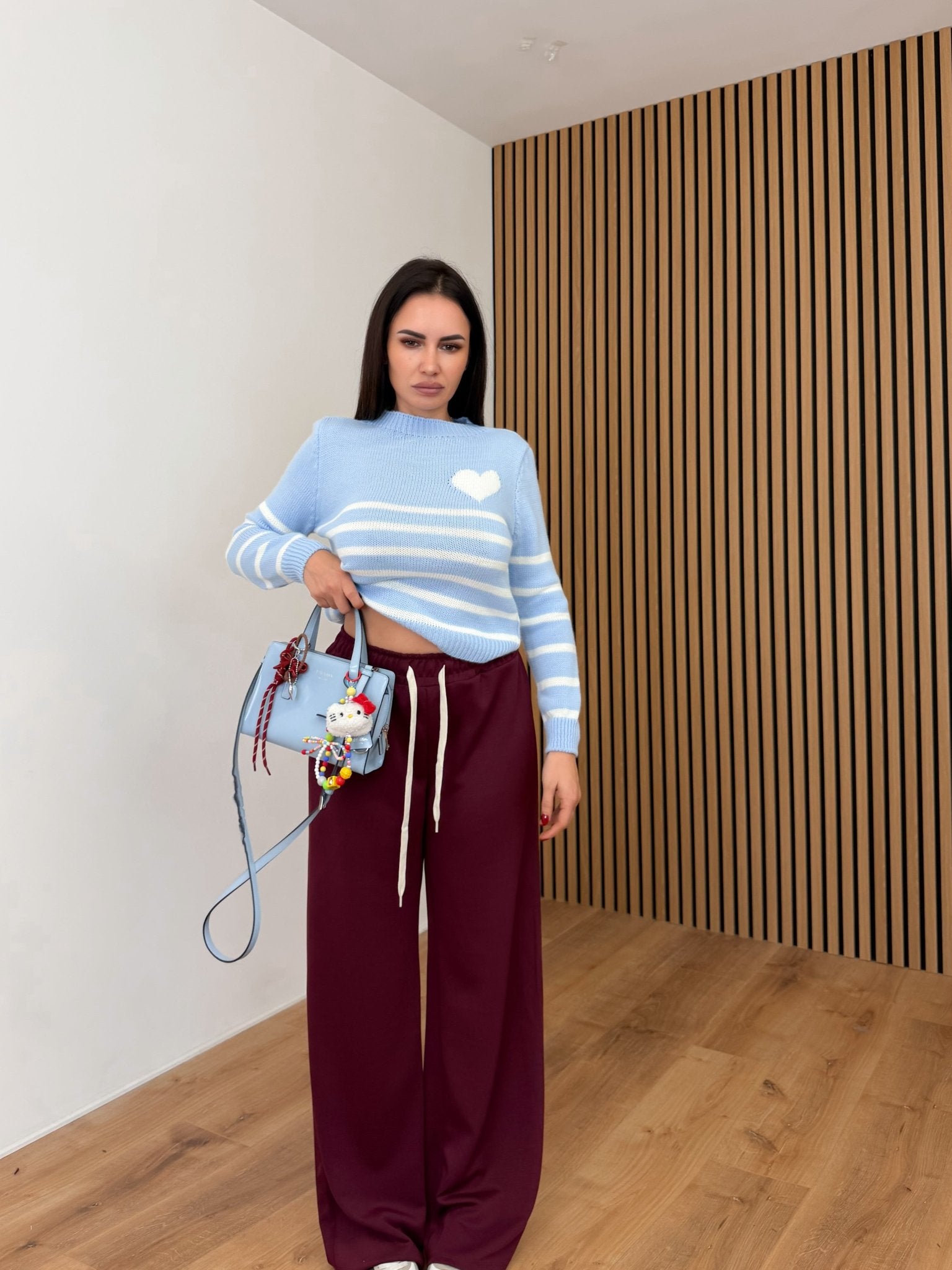 Pantalone Tuta Flow - Bordeaux - SAINTH