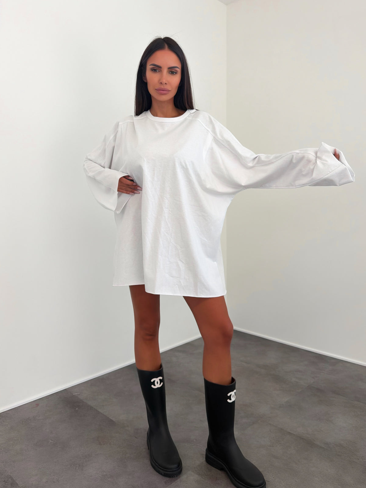 Maglia Oversize - Bianca