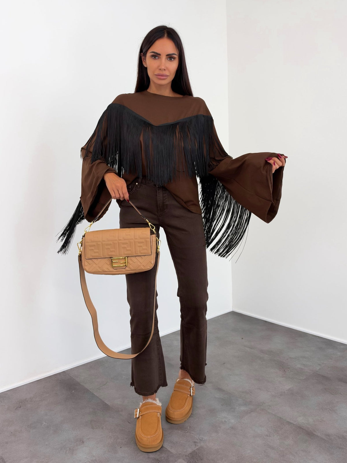 Maglia Navaho - Marrone - SAINTH
