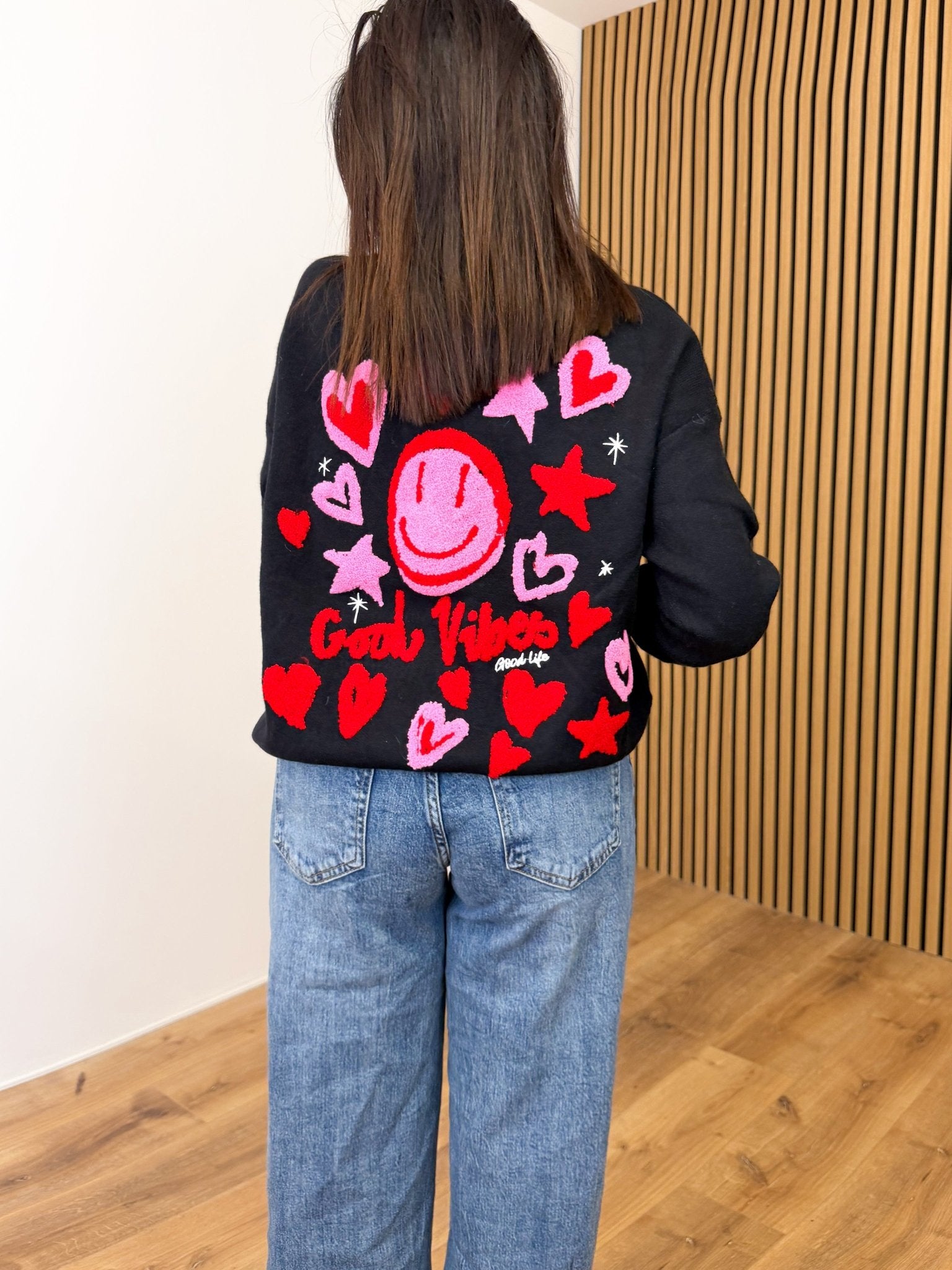 Pull Good Vibes - Nero - SAINTH