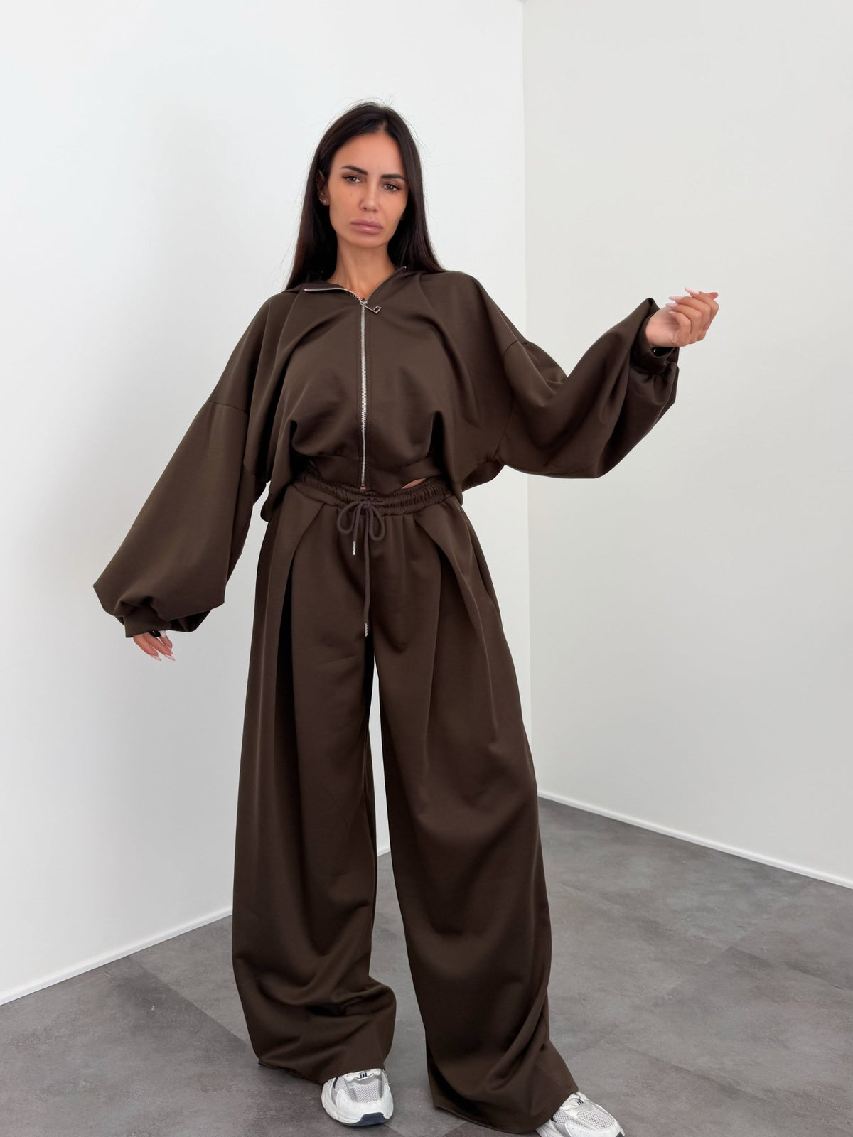 Coordinato Cozy - Marrone - SAINTH