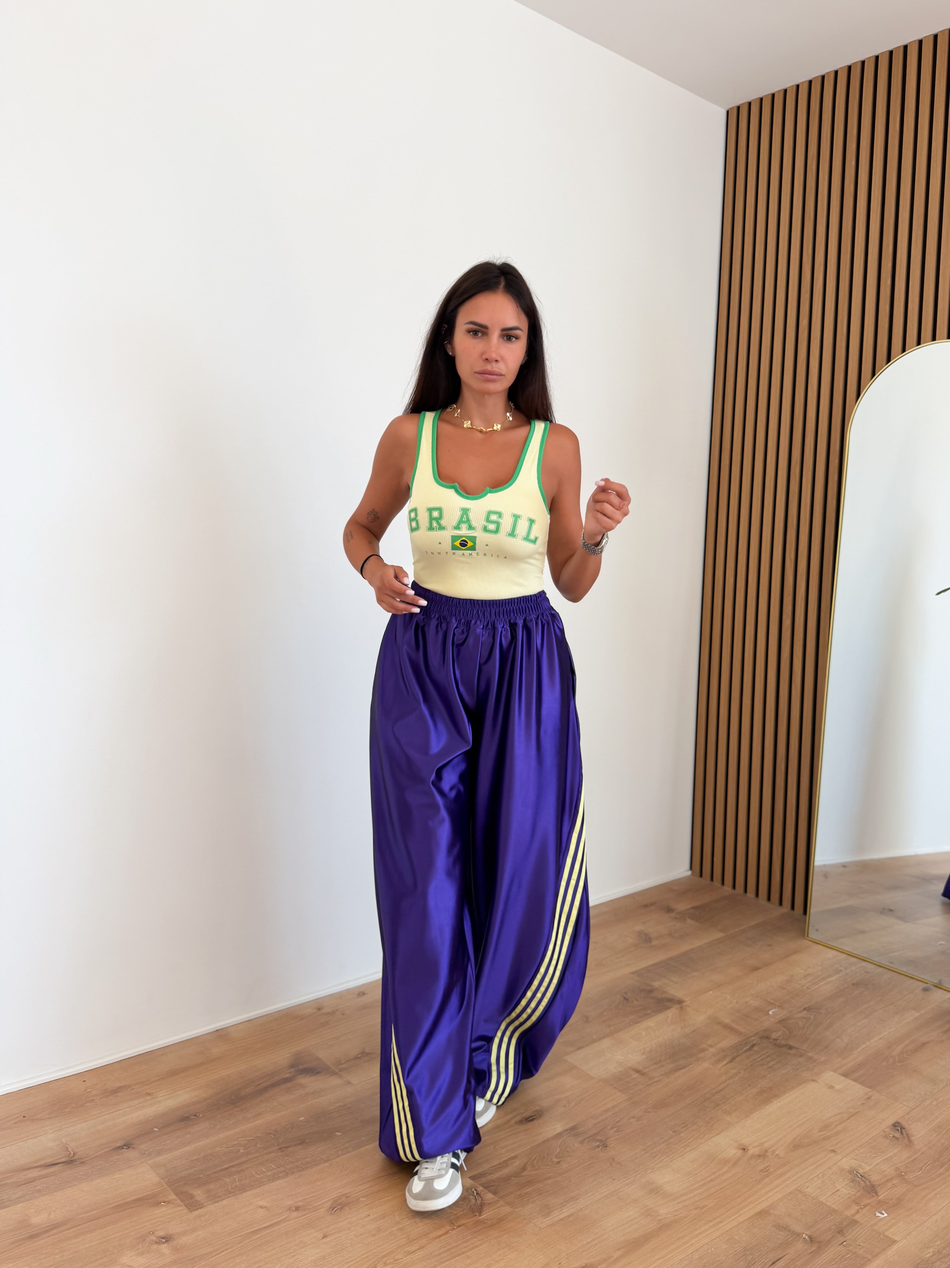 Pantalone Tuta Level - Viola