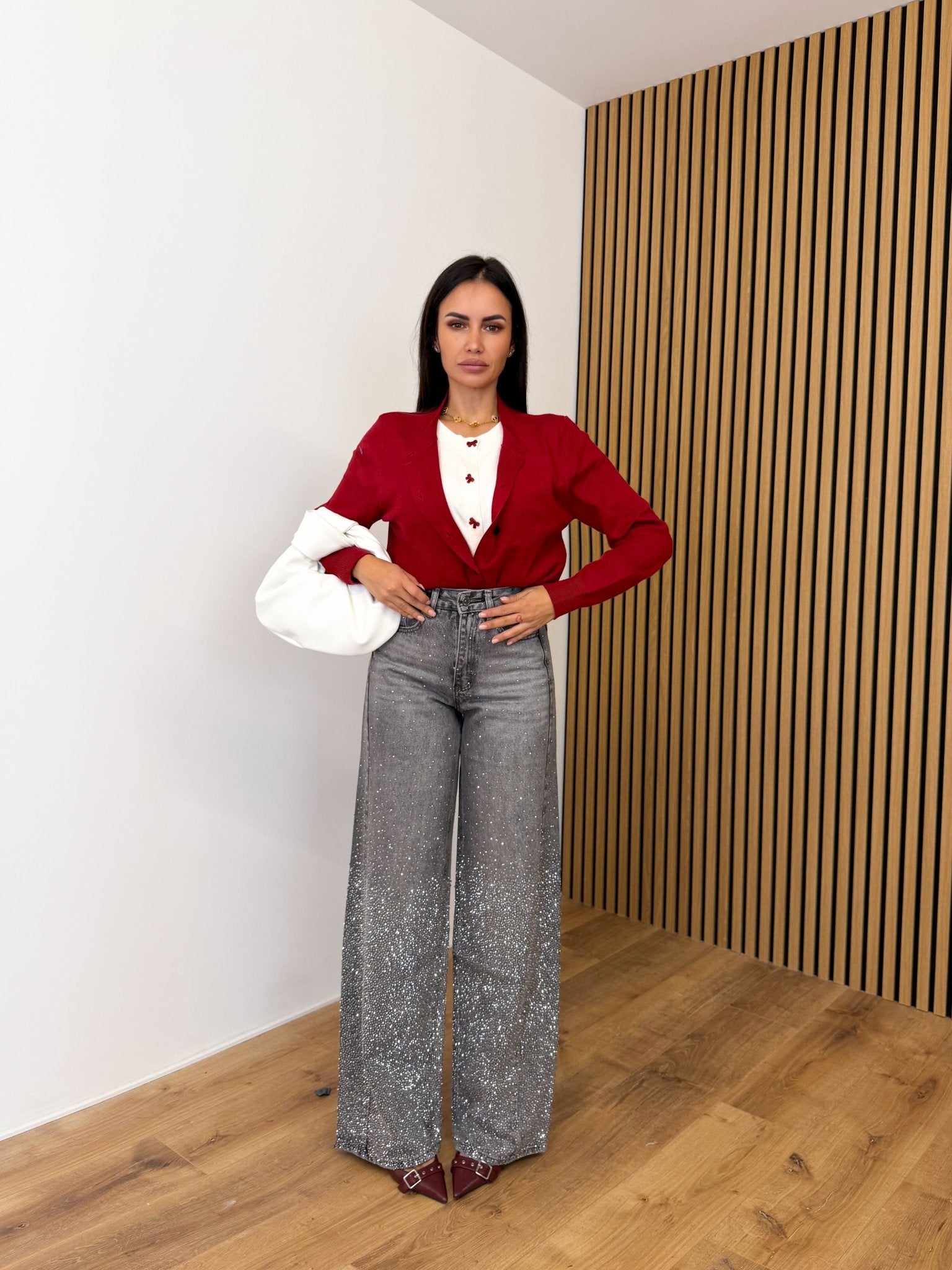 Jeans Scintilla - Grigio - SAINTH