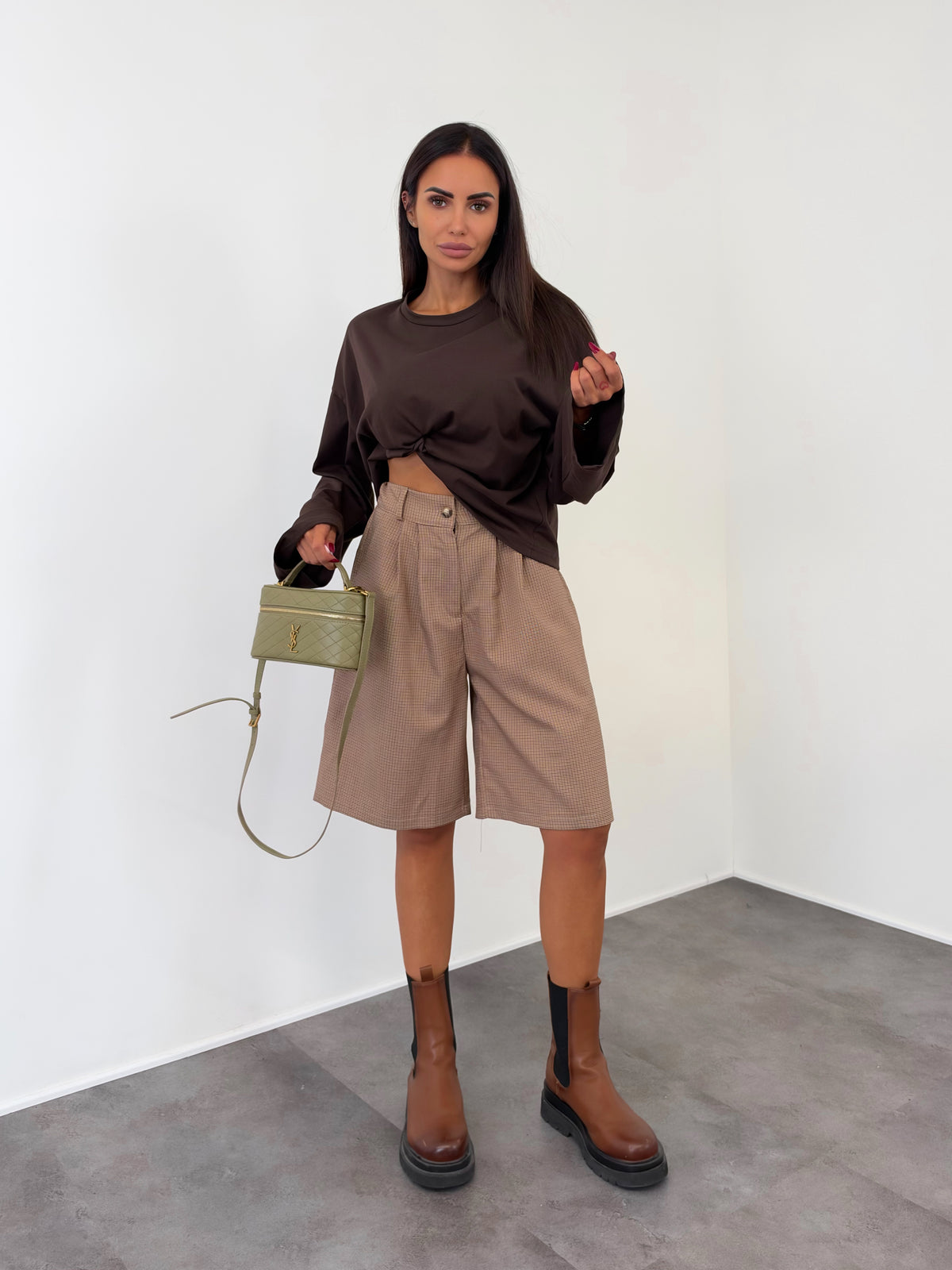 Bermuda Plaid - Beige