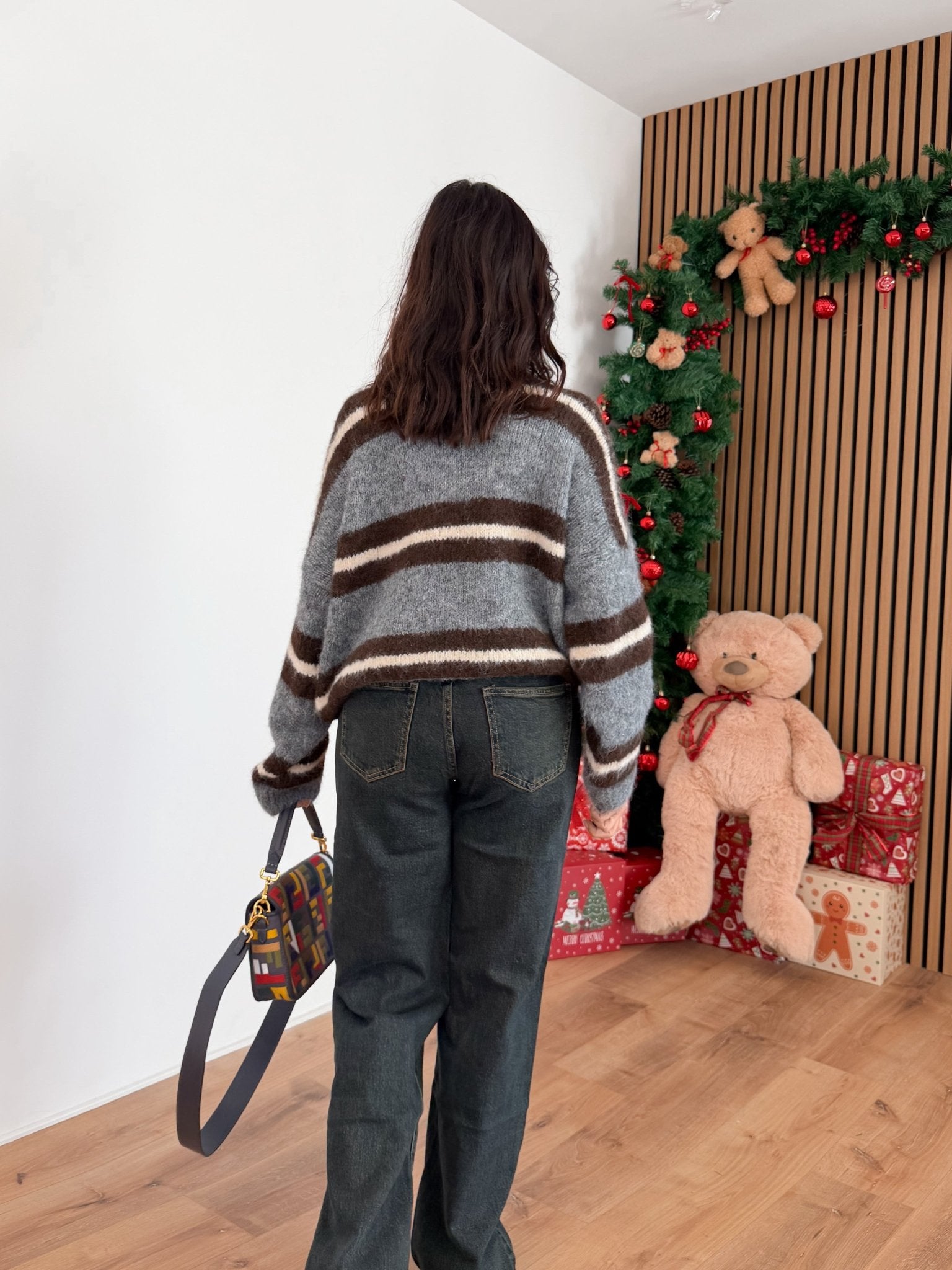 Pull Oscillo - Grigio - SAINTH