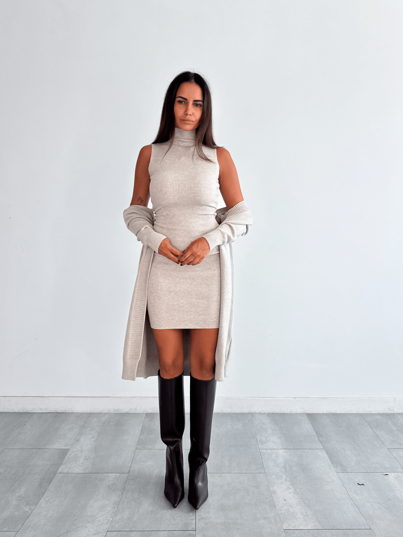 Cardigan Utility - Beige - SAINTH