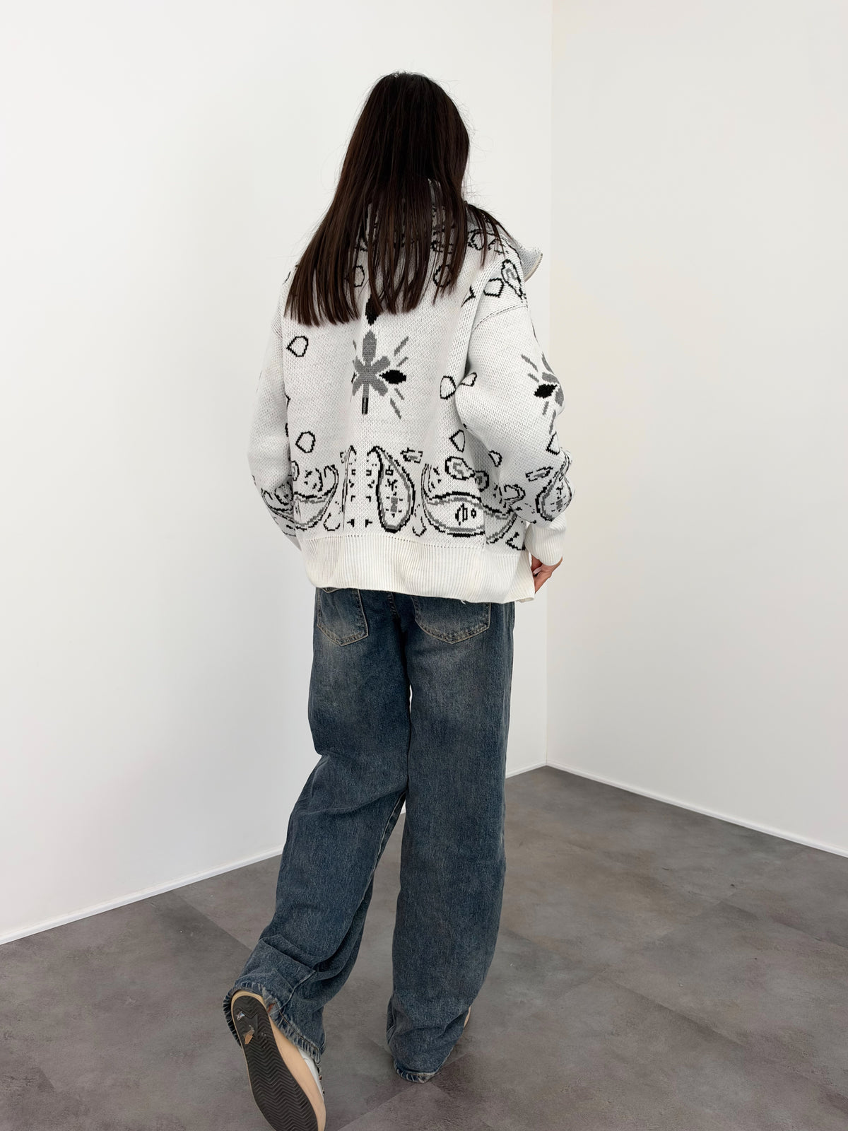 Pull Inuit - Bianco