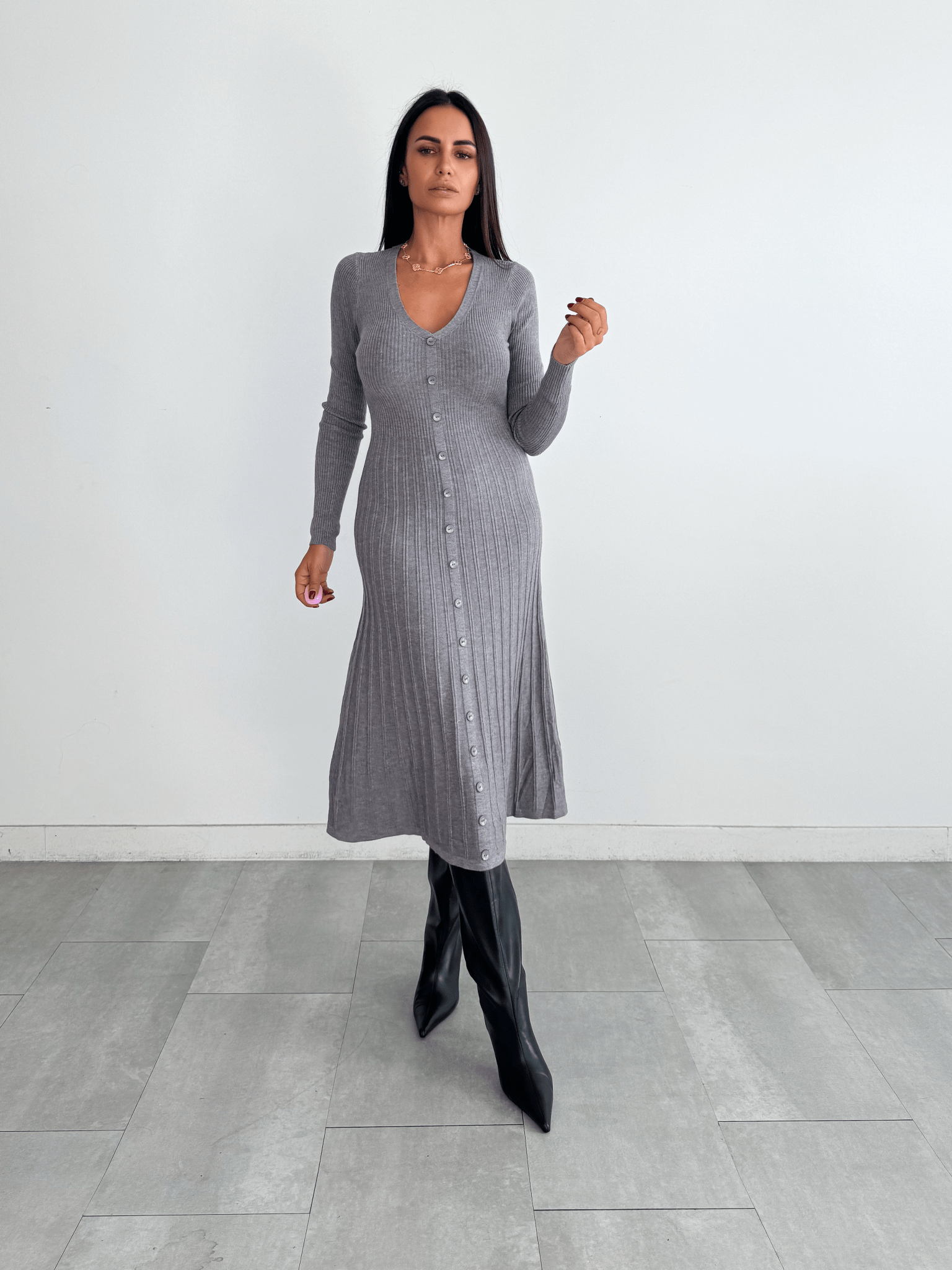 Abito Campanella - Grigio - SAINTH