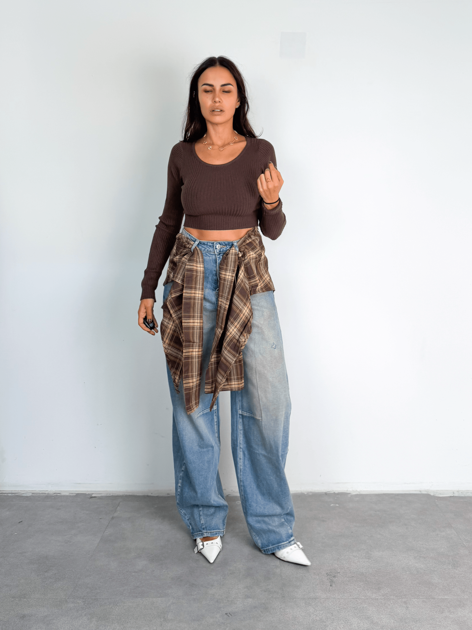 Jeans Foulard - Denim - SAINTH