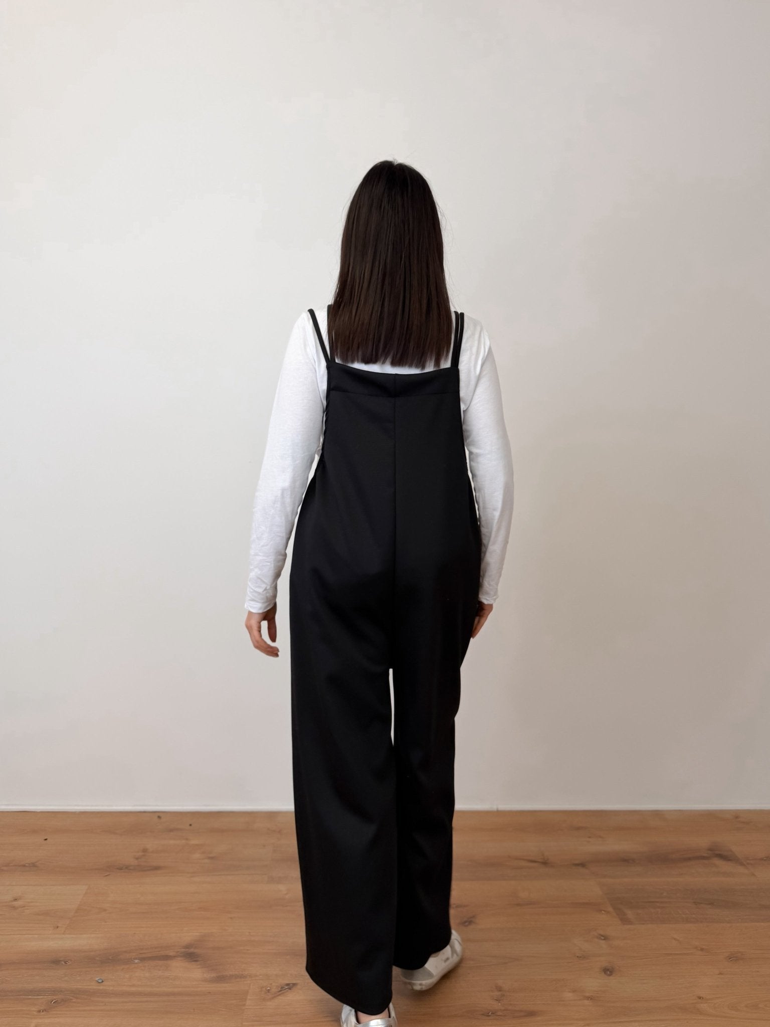 Salopette + Maglietta - Nero - SAINTH