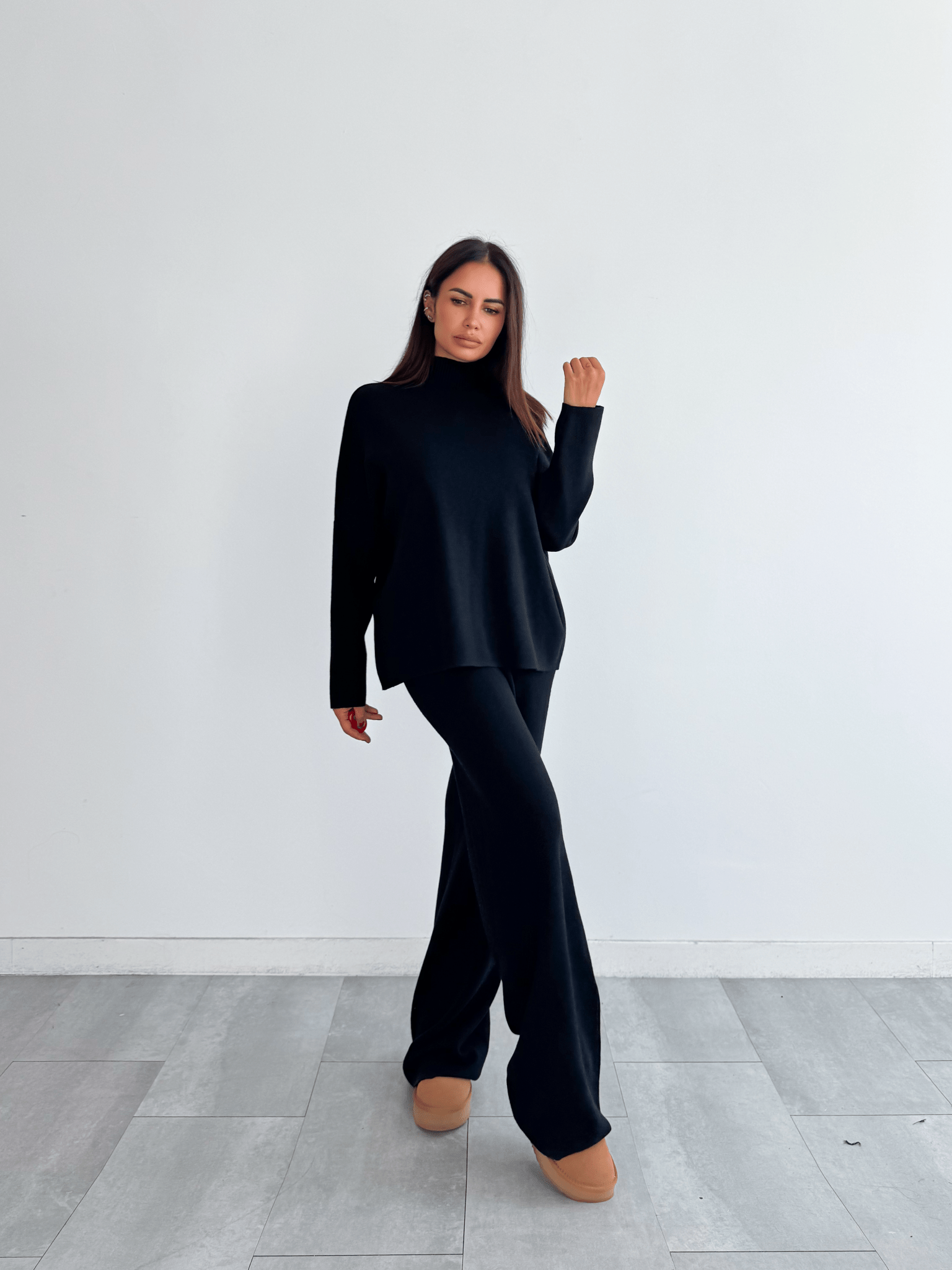 Coordinato Winter - Nero - SAINTH