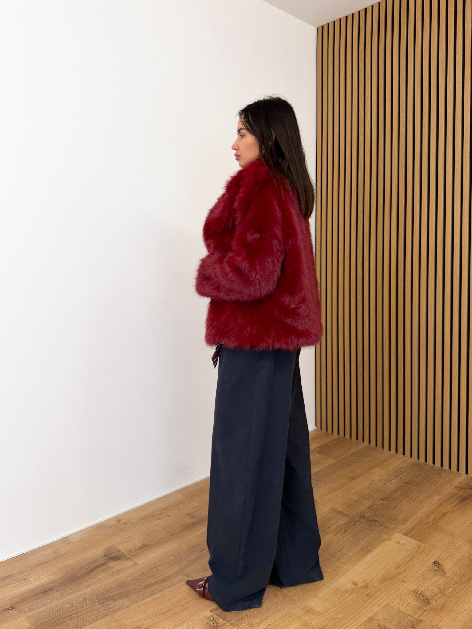 Pelliccia Wolf - Bordeaux - SAINTH