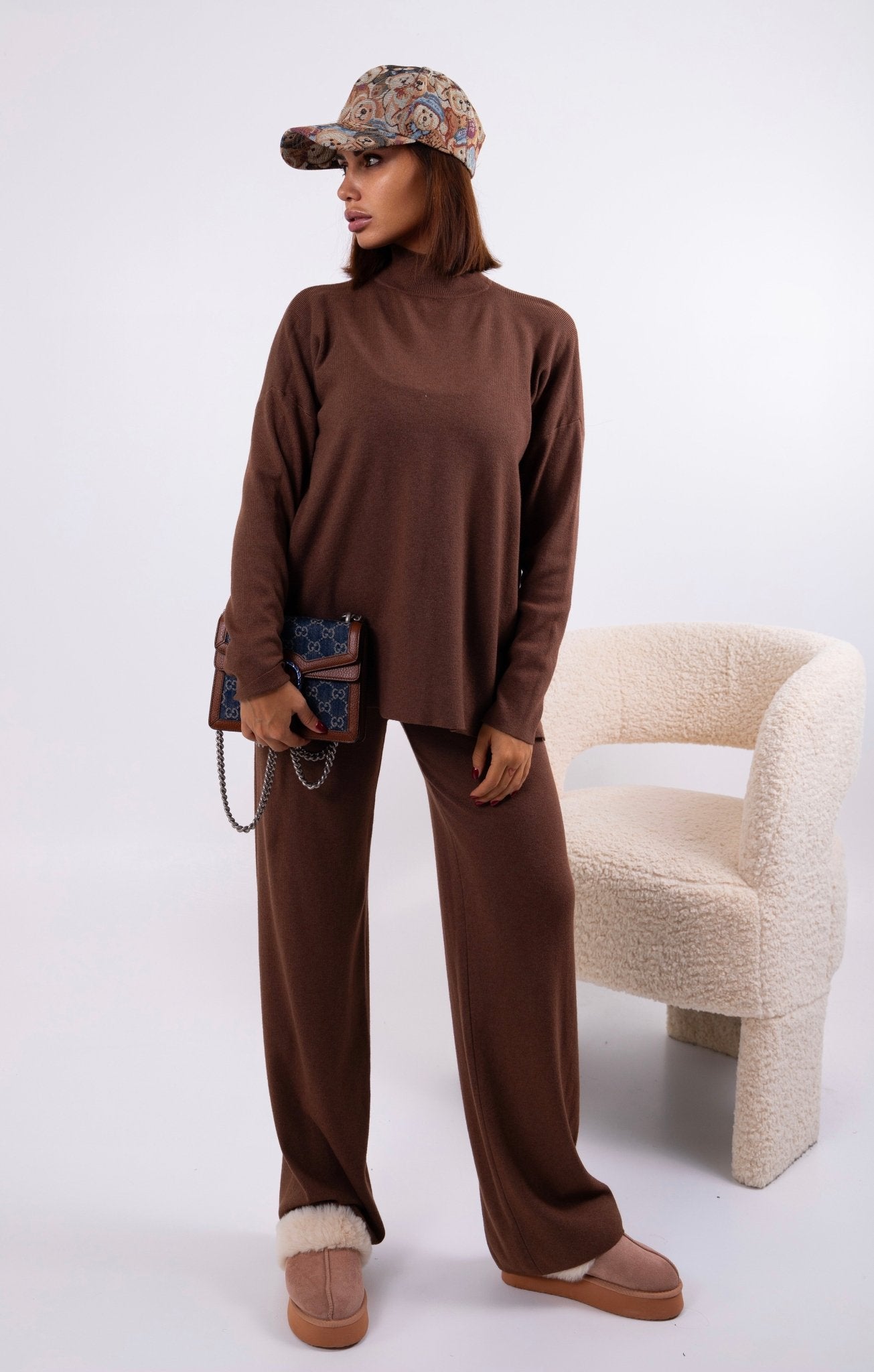 Coordinato Soft - Marrone - SAINTH