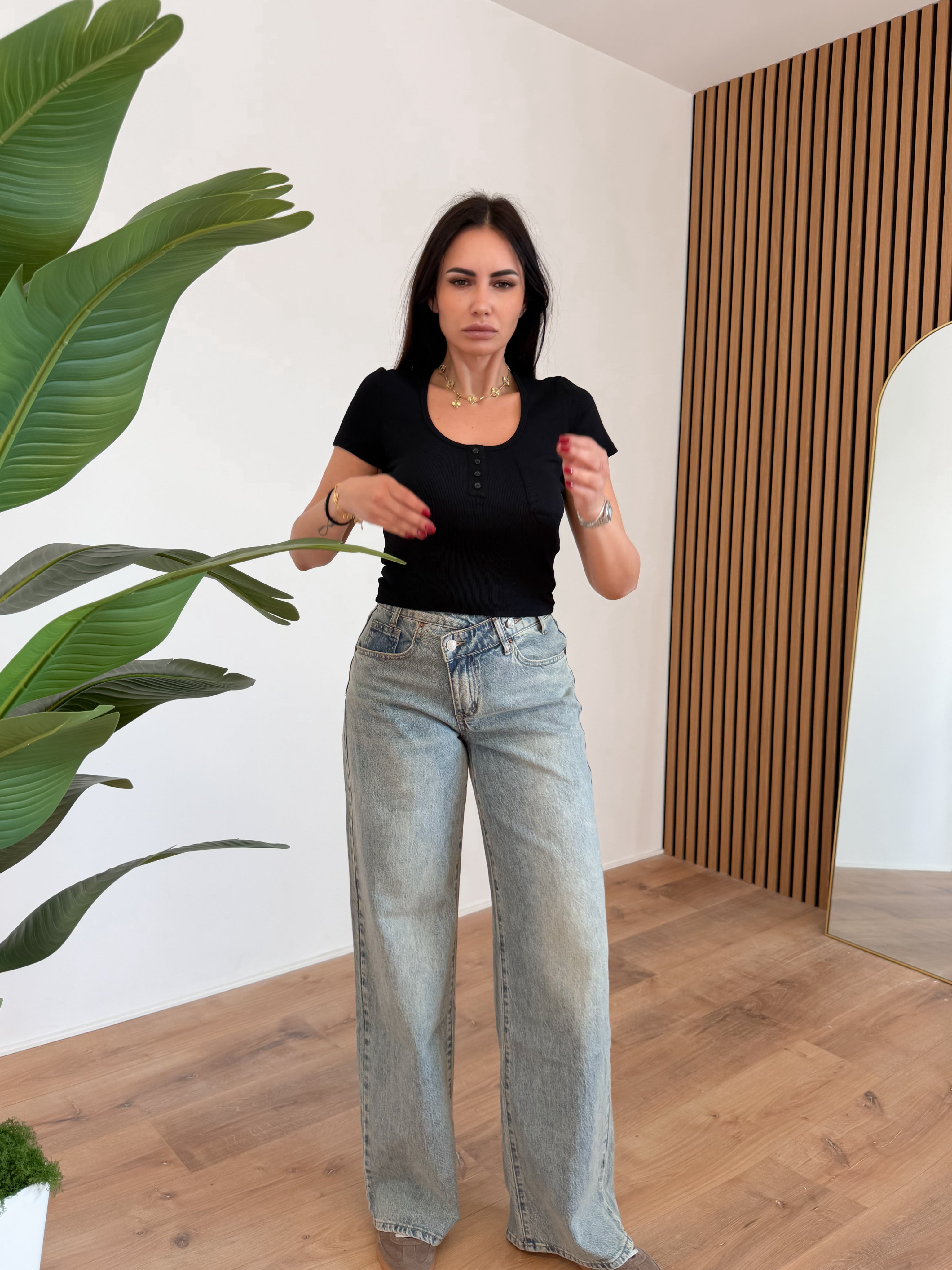 Jeans YW1595 - Denim