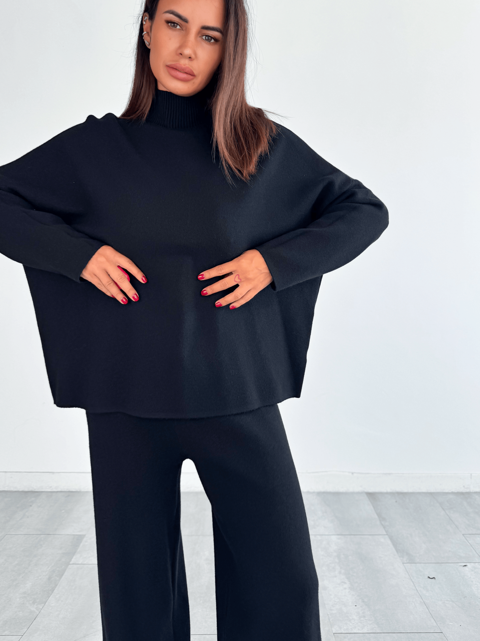 Coordinato Winter - Nero - SAINTH