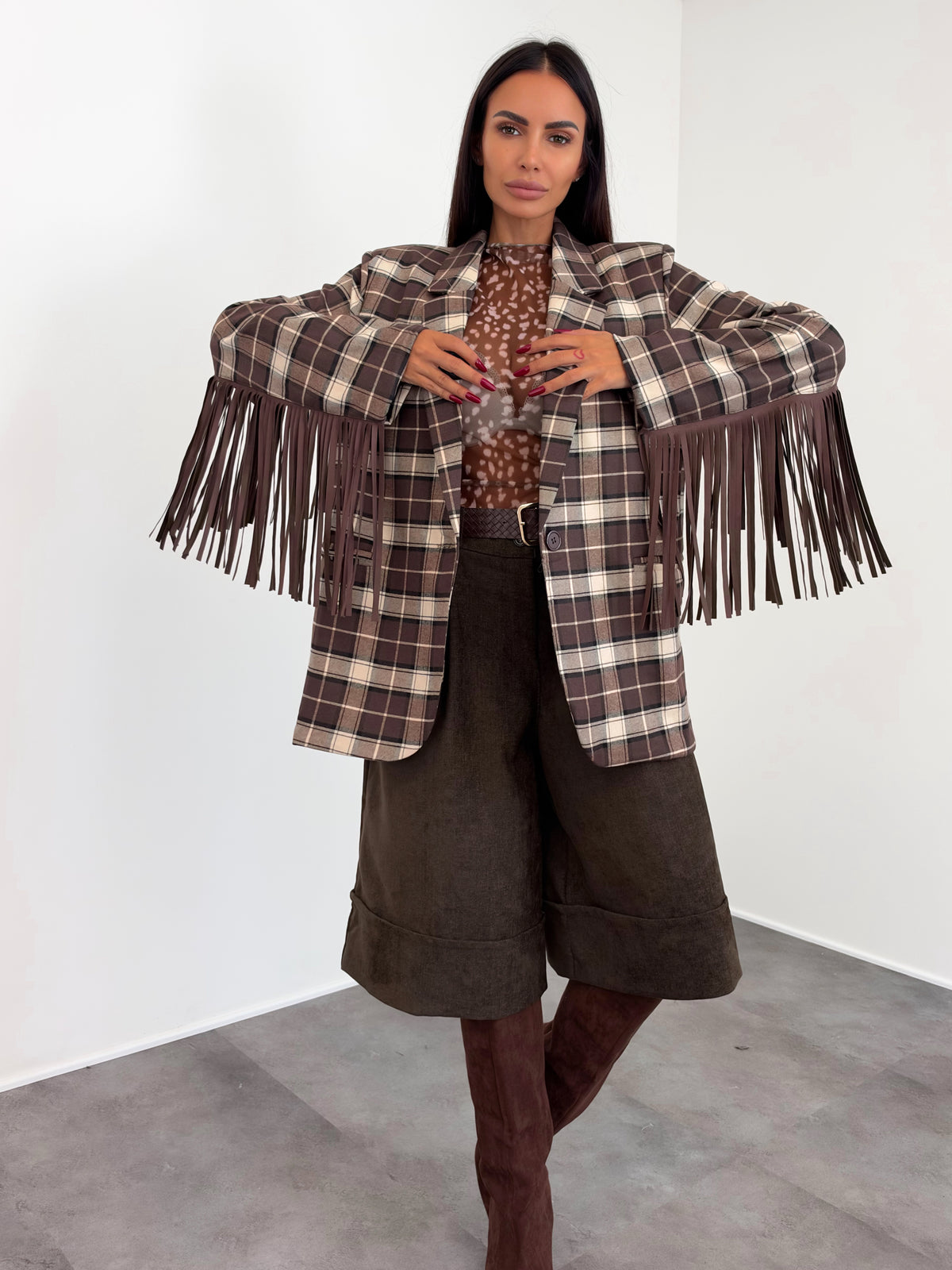 Blazer Trend - Marrone Burro