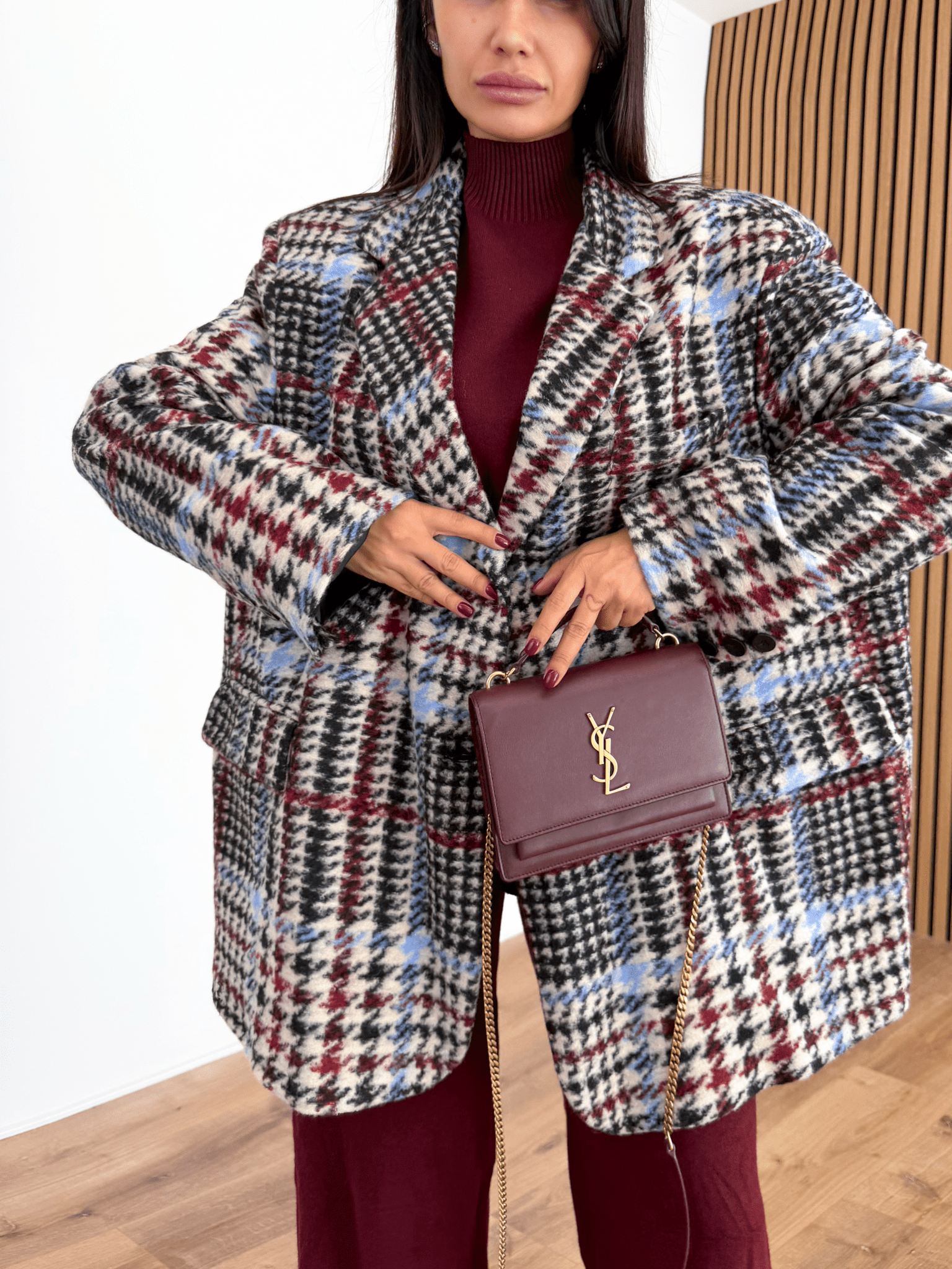 Blazer PDP - Rosso e Turchese - SAINTH