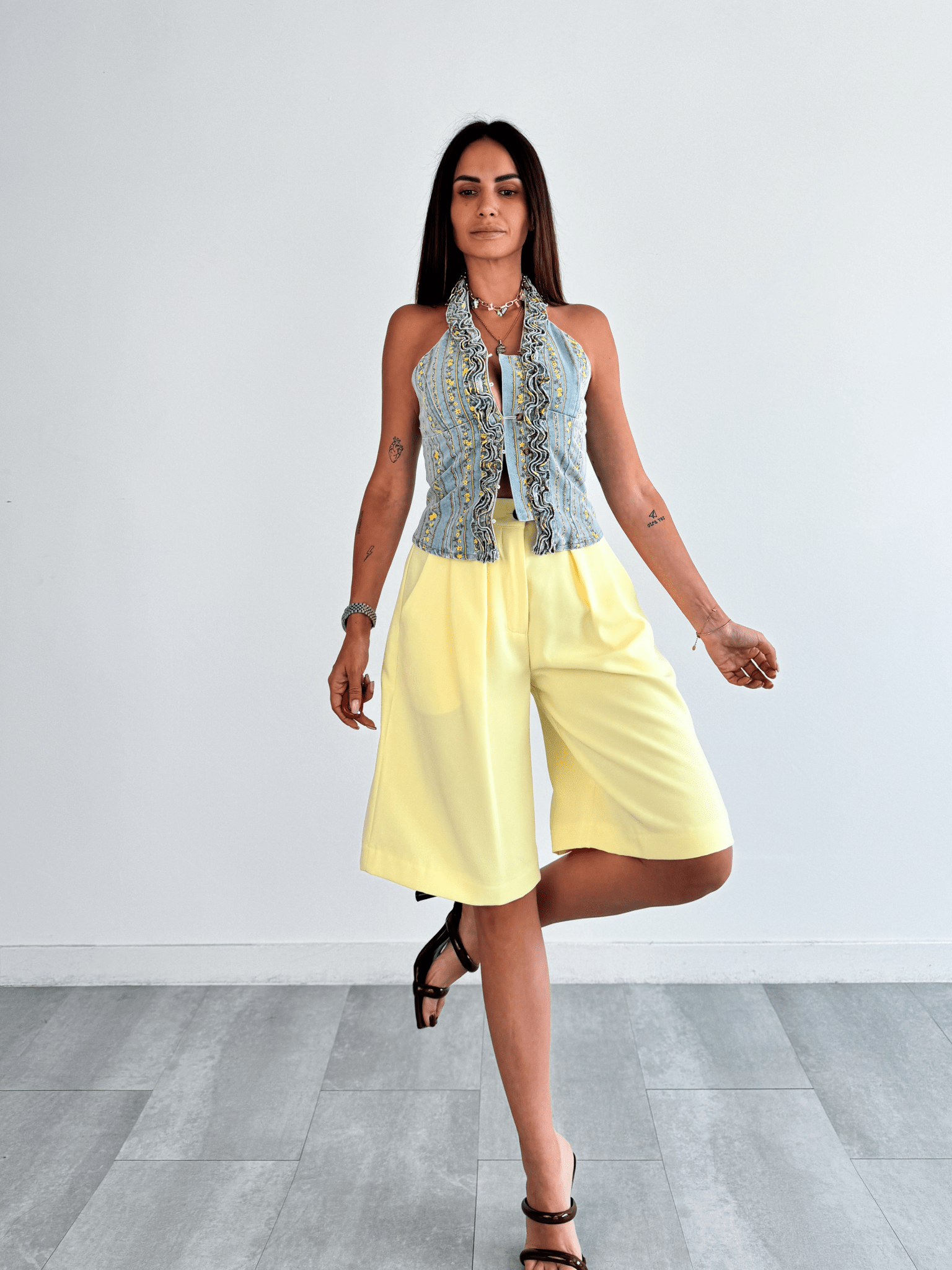 Top Microflower - Giallo - SAINTH