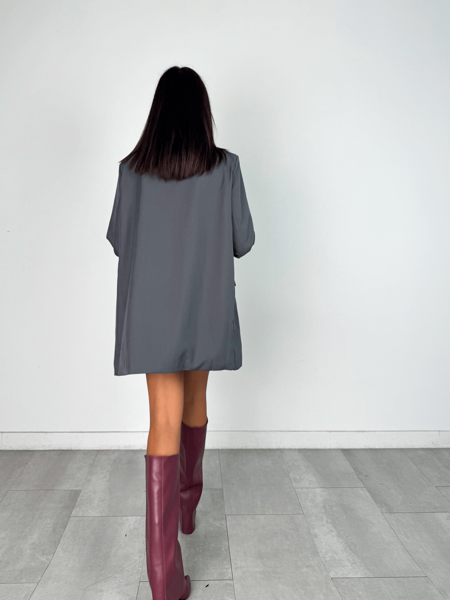 Blazer Simply Over - Grigio - SAINTH