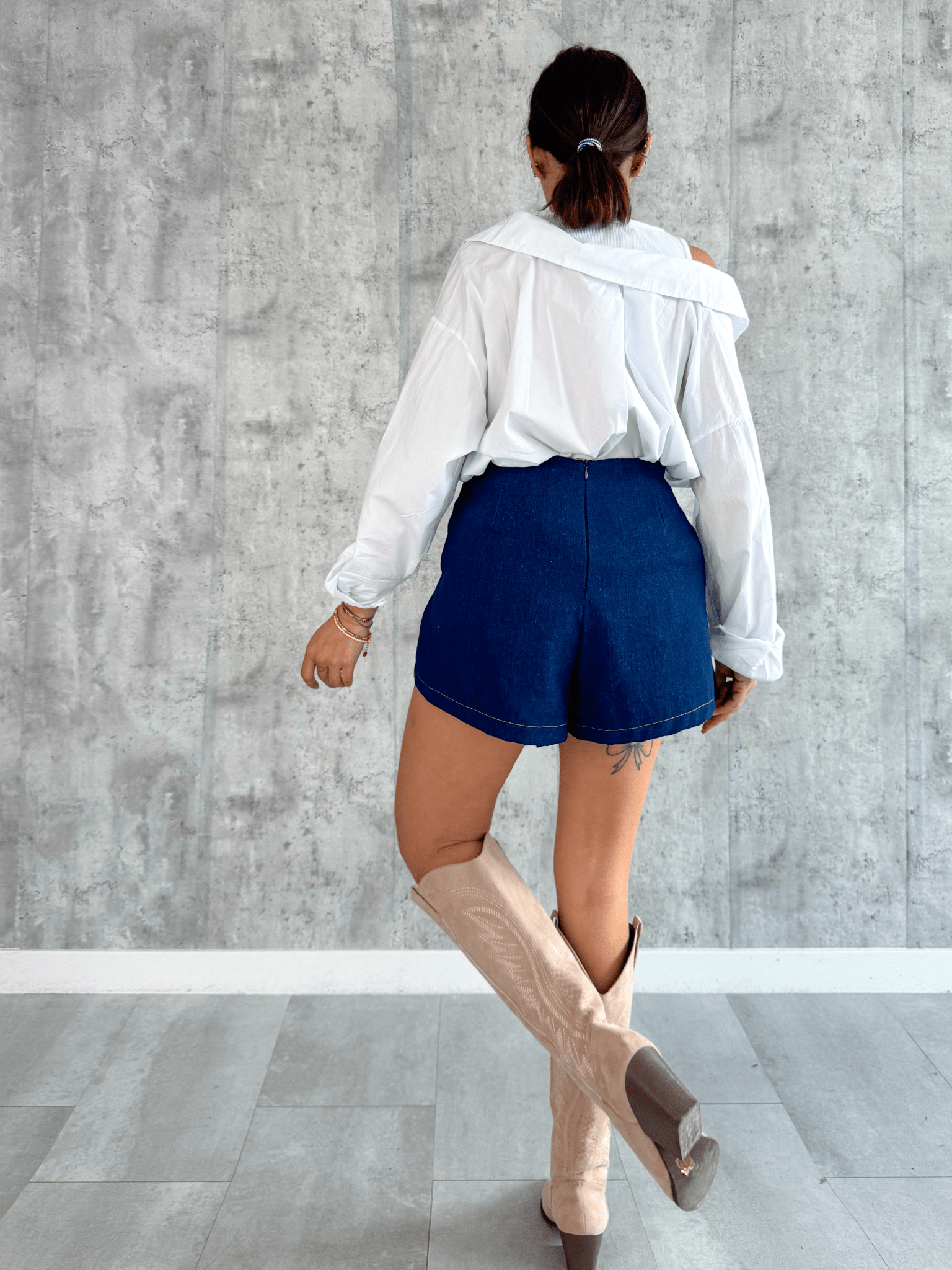 Camicia + Canotta - Bianca - SAINTH