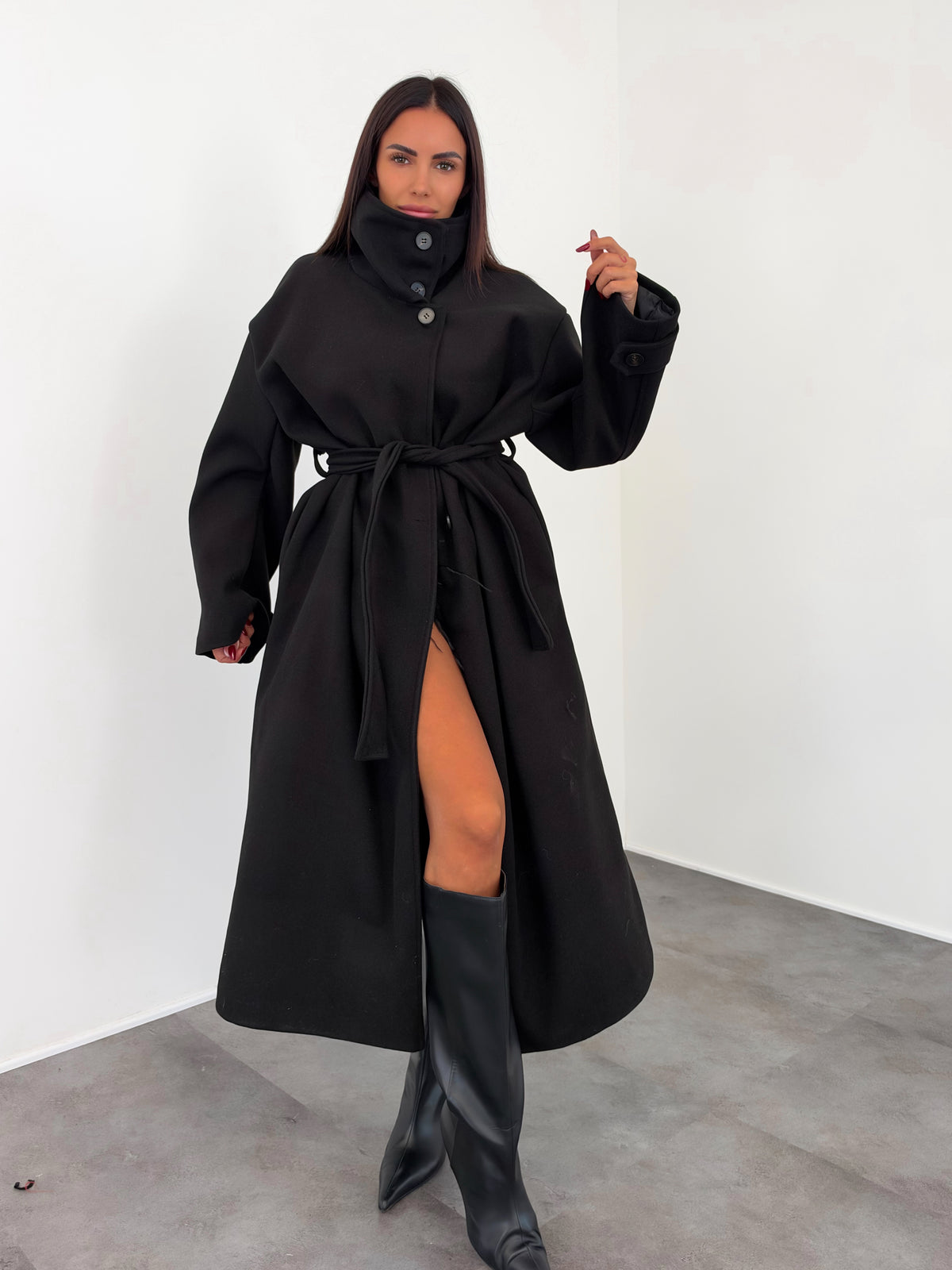 Cappotto Sienna - Nero