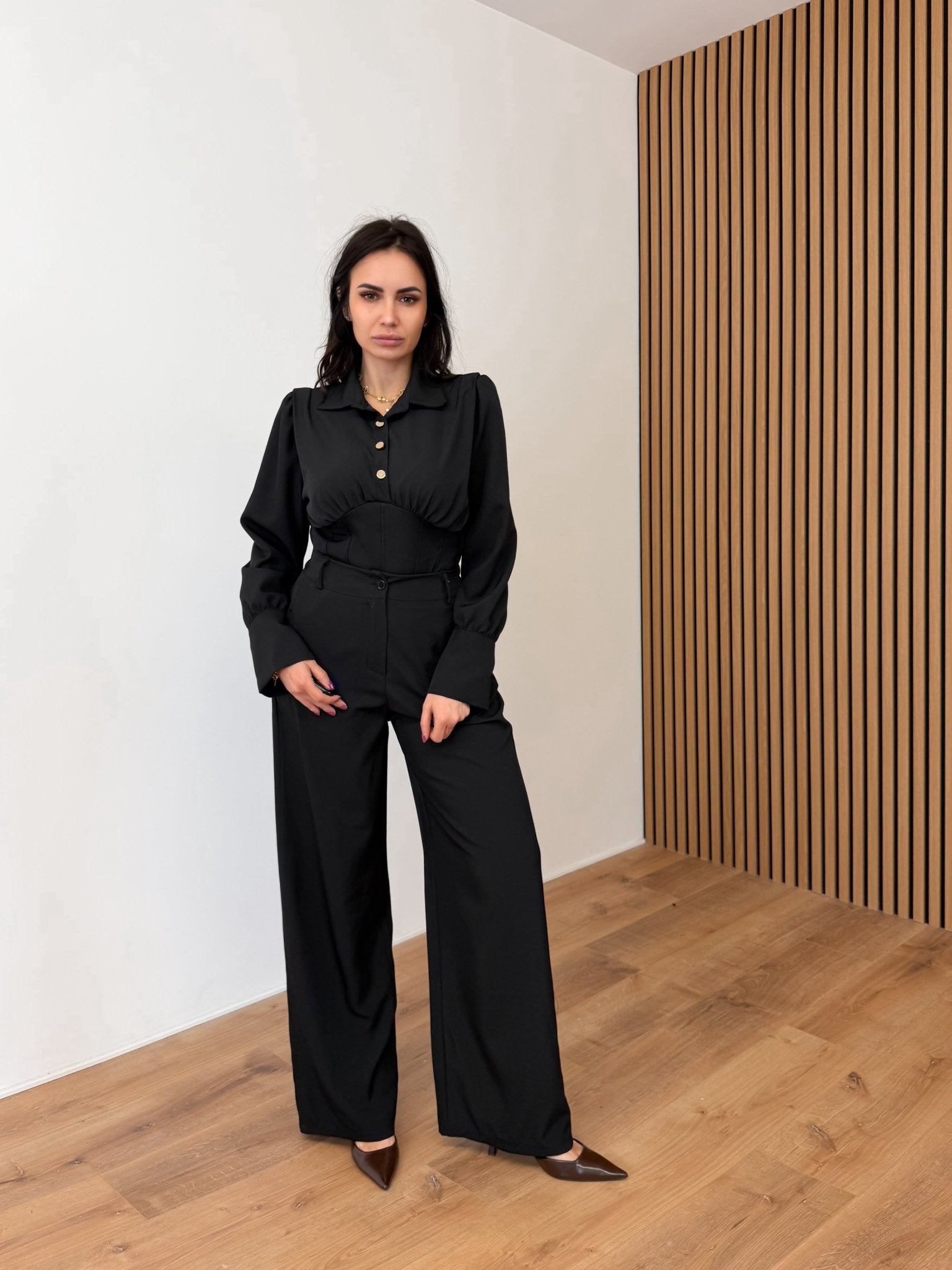 Coordinato Sculpted - Nero - SAINTH