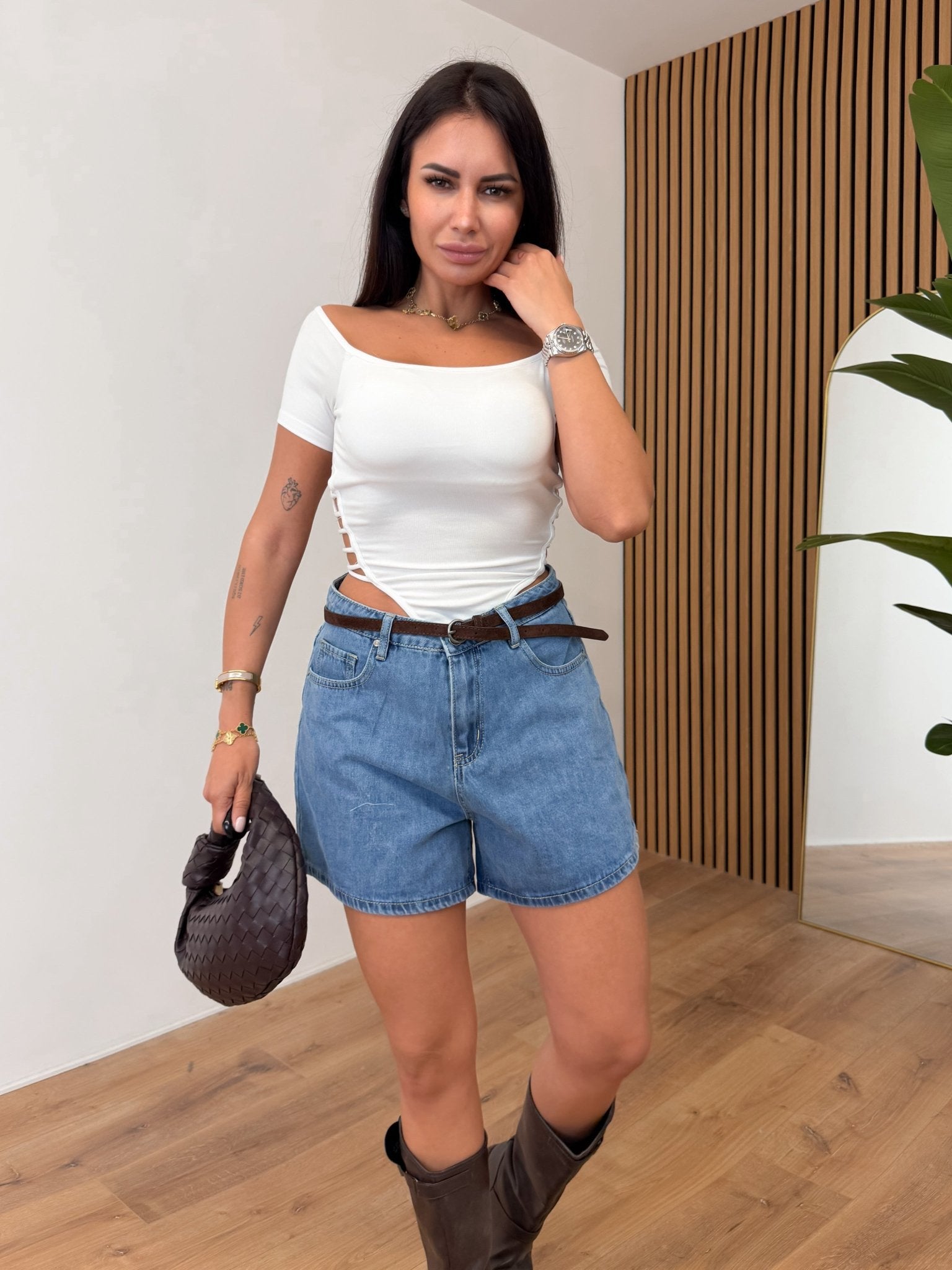 Shorts Naiir - Denim - SAINTH