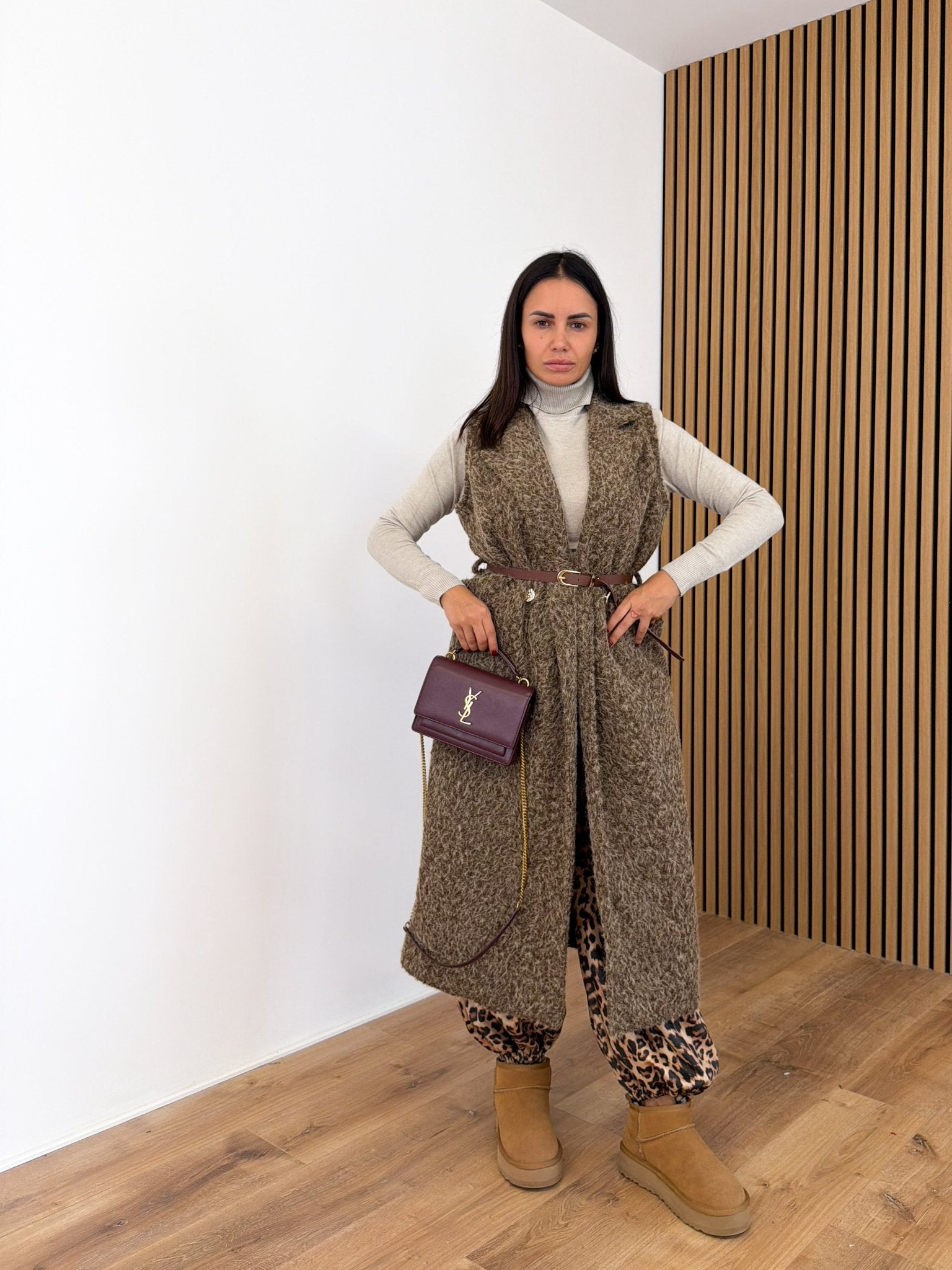 Pantalone Pelosino - Leopardato Chiaro - SAINTH