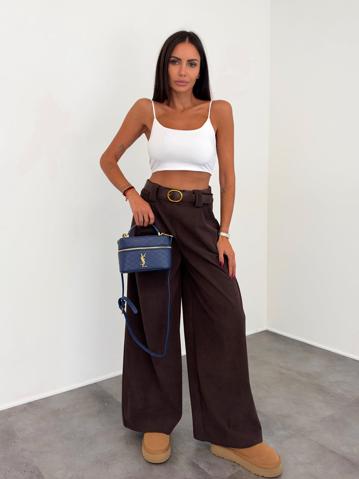 Pantalone Coste - Marrone