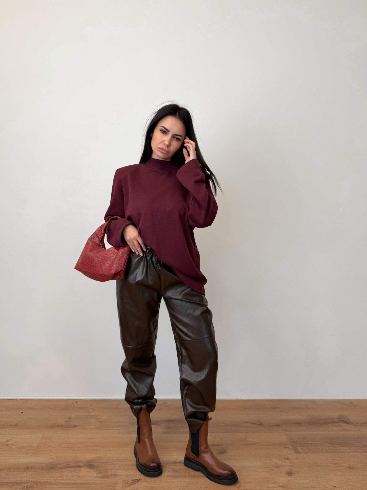 Pantalone Polish - Marrone - SAINTH