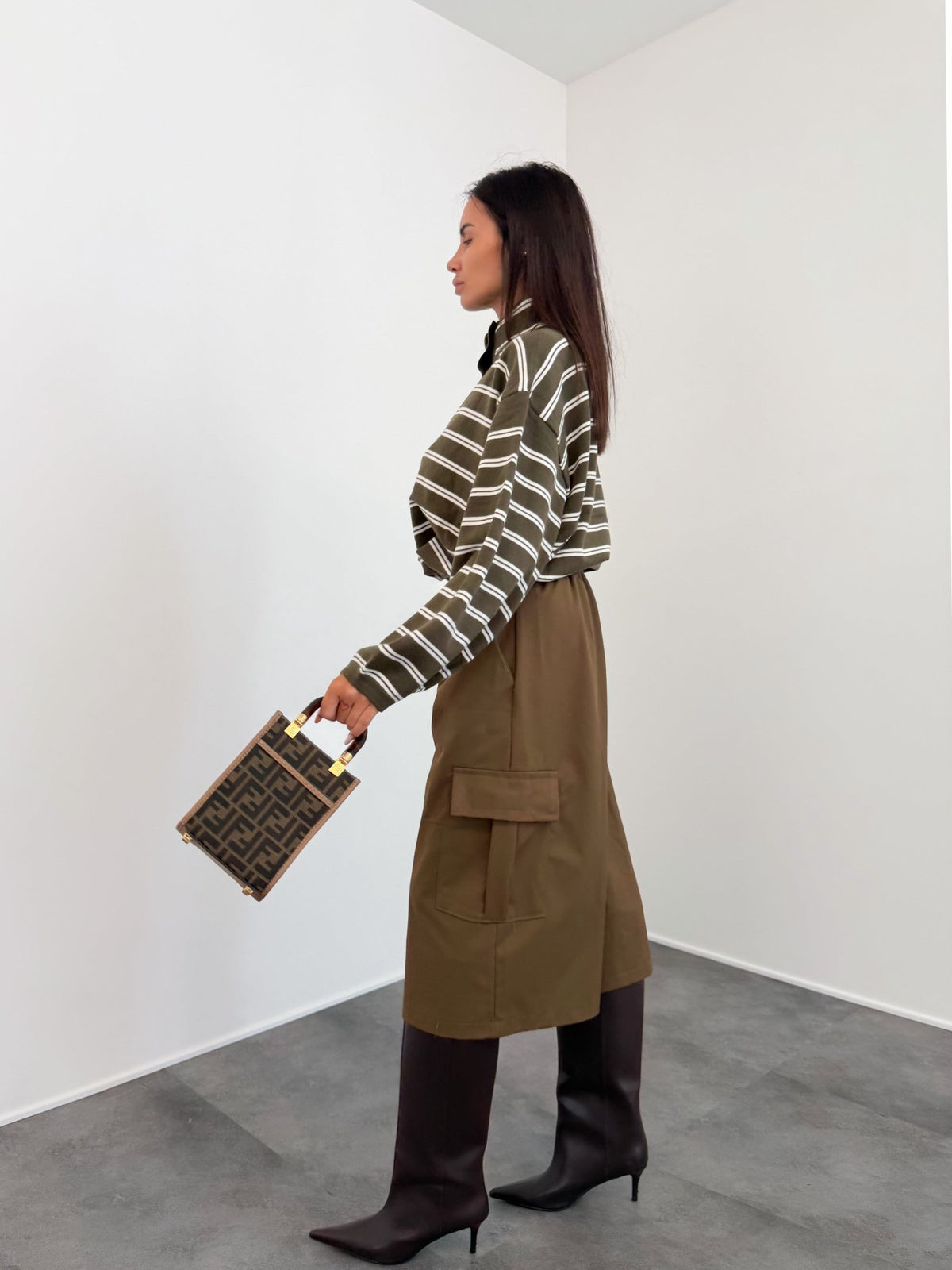 Bermuda Viky - Khaki - SAINTH
