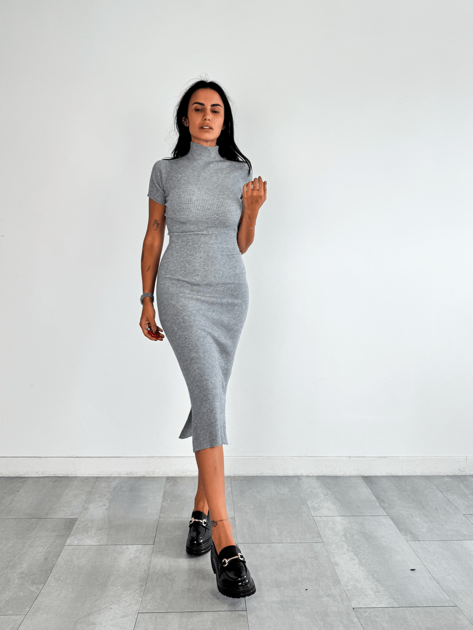 Abito Pull Tender - Grigio - SAINTH