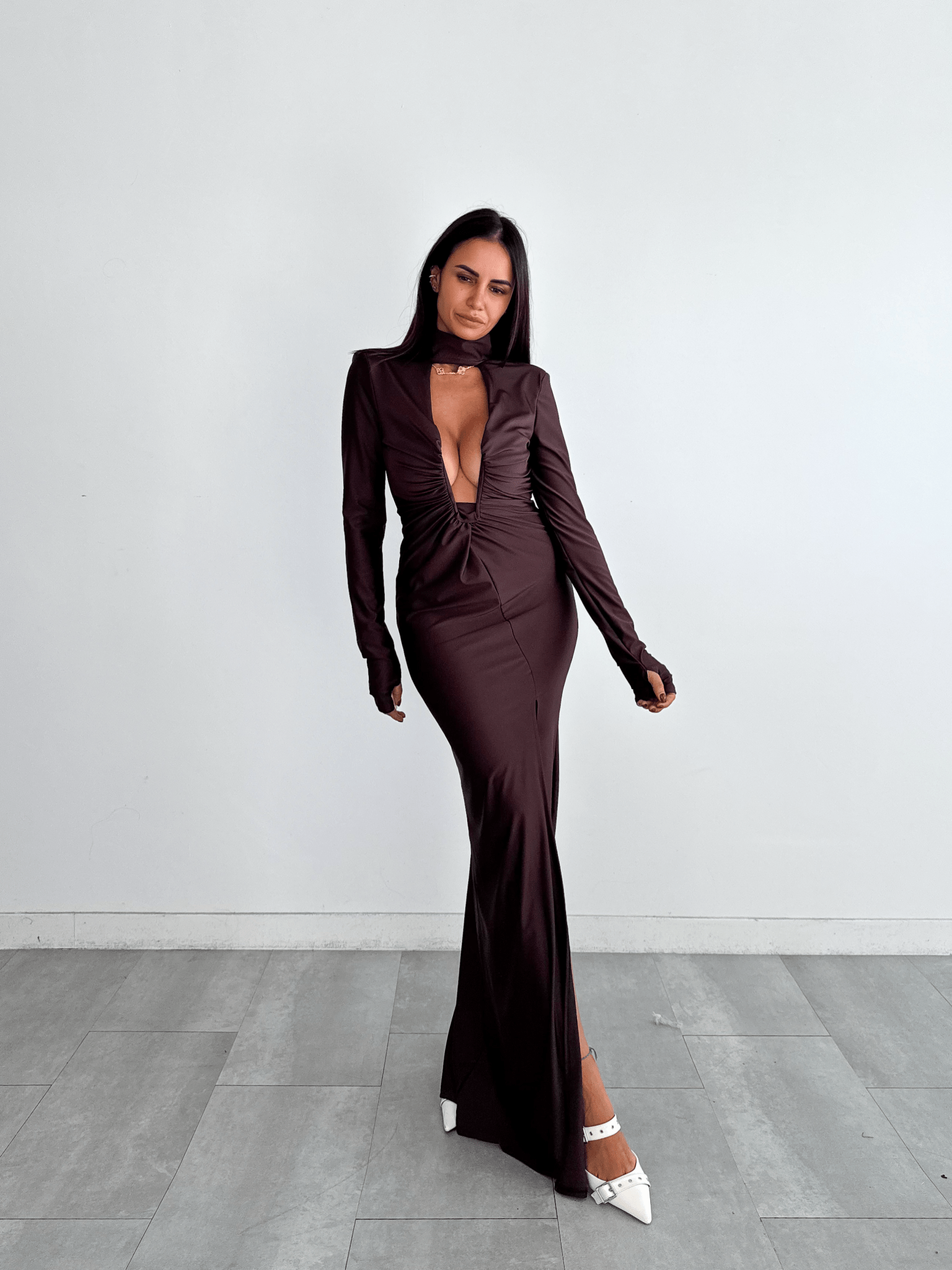 Abito Scintilla - Marrone - SAINTH