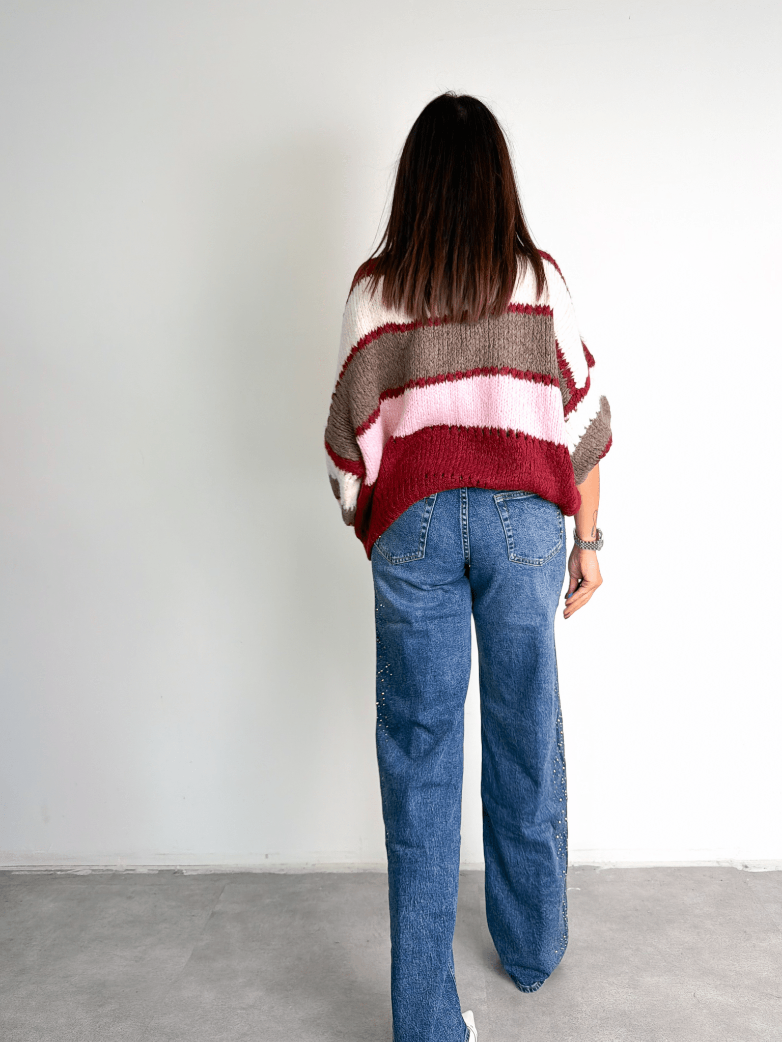 Pull Colorful - Bordeaux - SAINTH