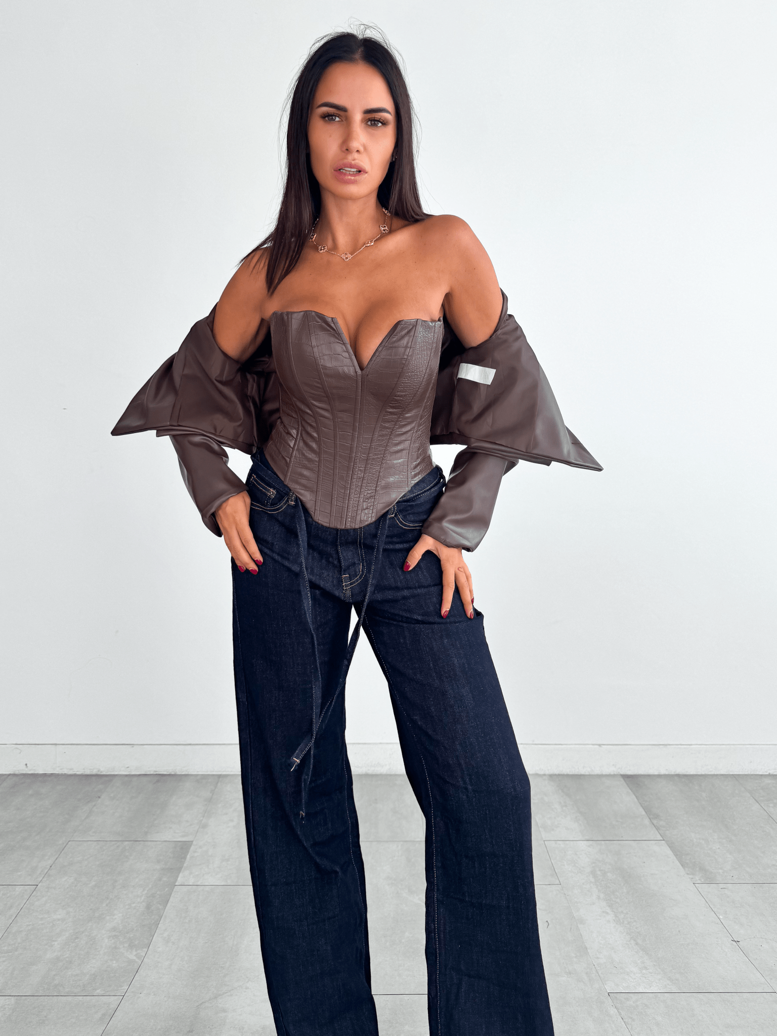 Jeans Laccio - Denim Scuro - SAINTH