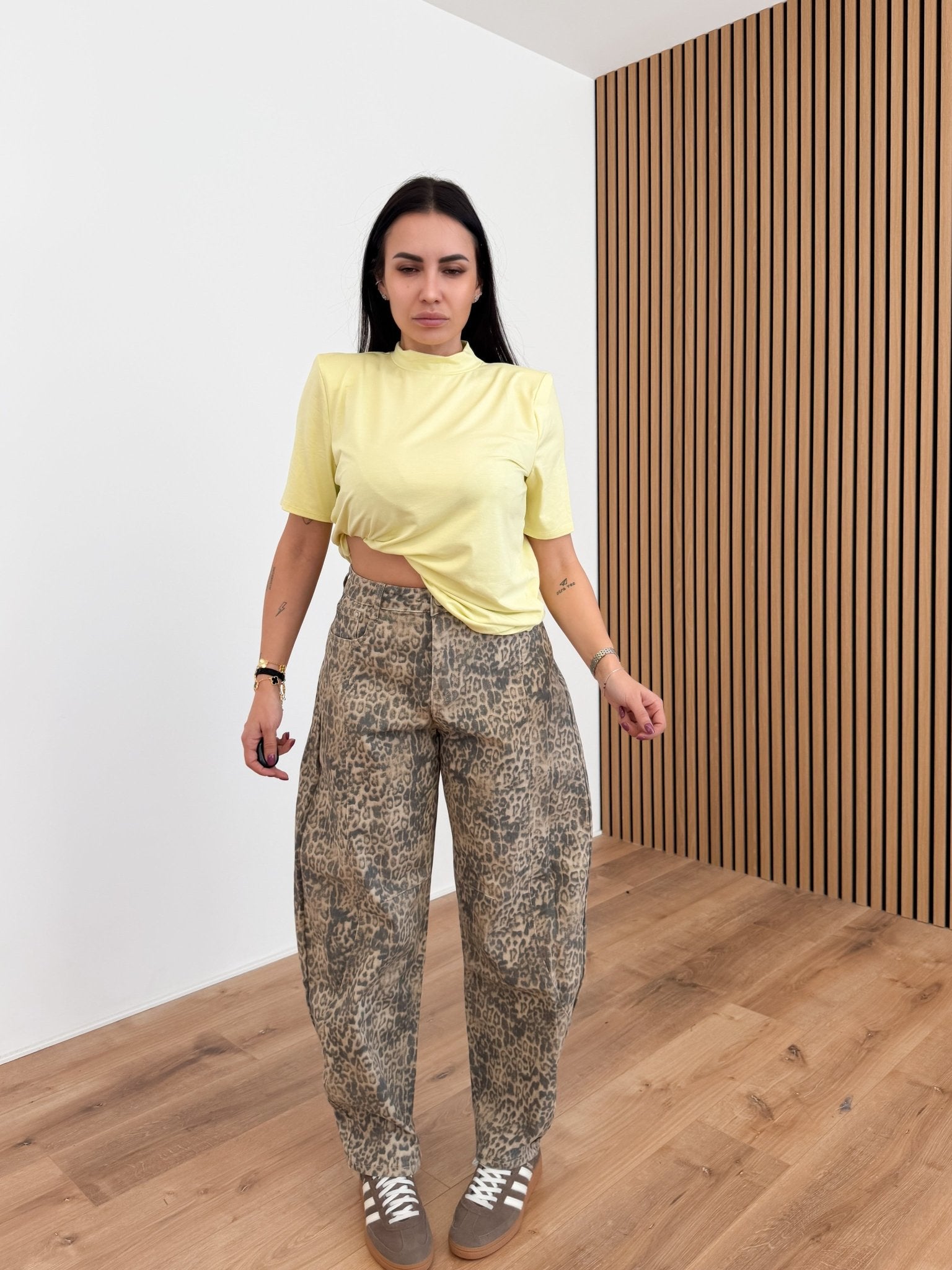 Jeans LM780 - Leopardato - SAINTH